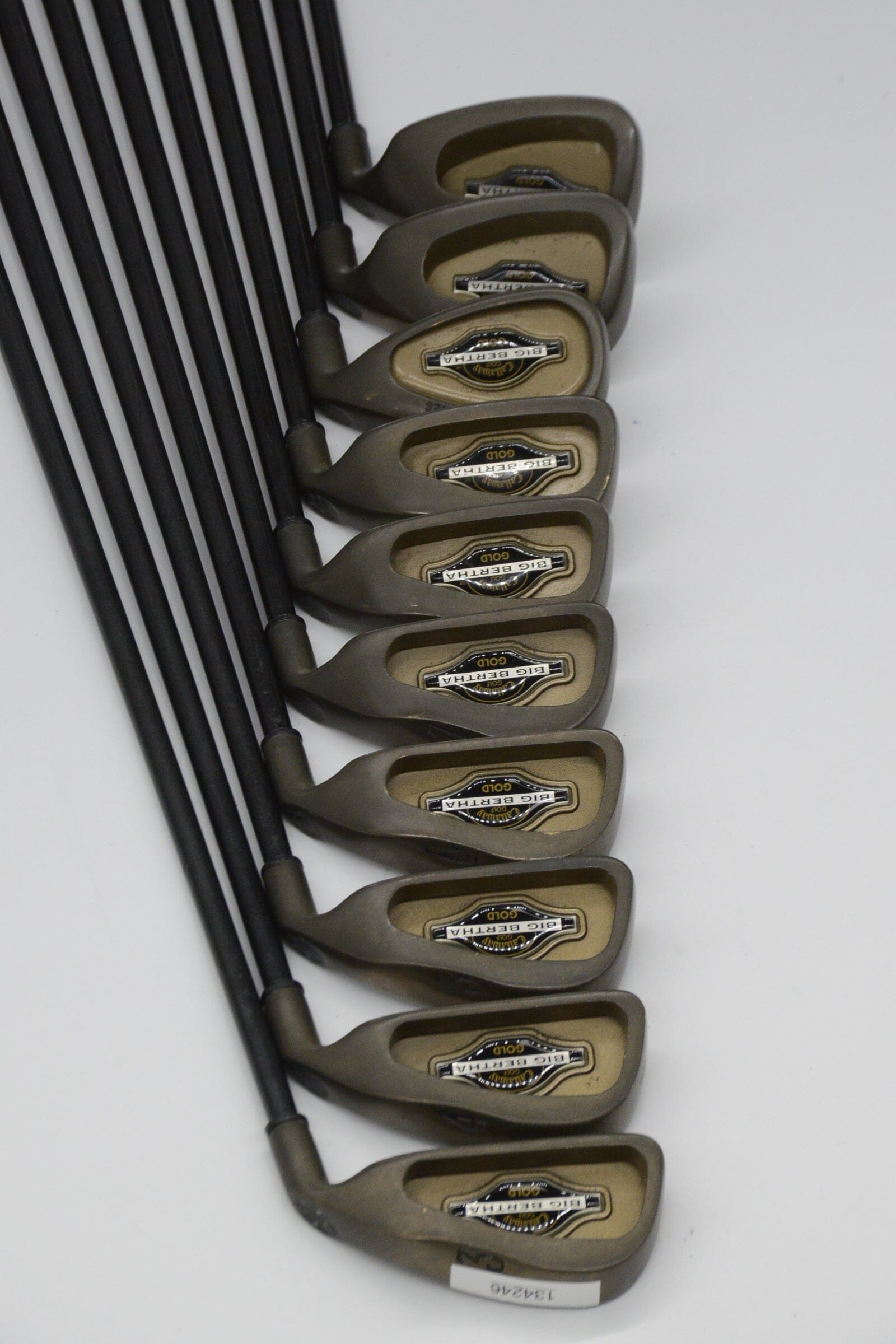 Callaway Big Bertha Gold 3-PW, SW-LW Iron Set S Flex -0.5" Golf Clubs GolfRoots