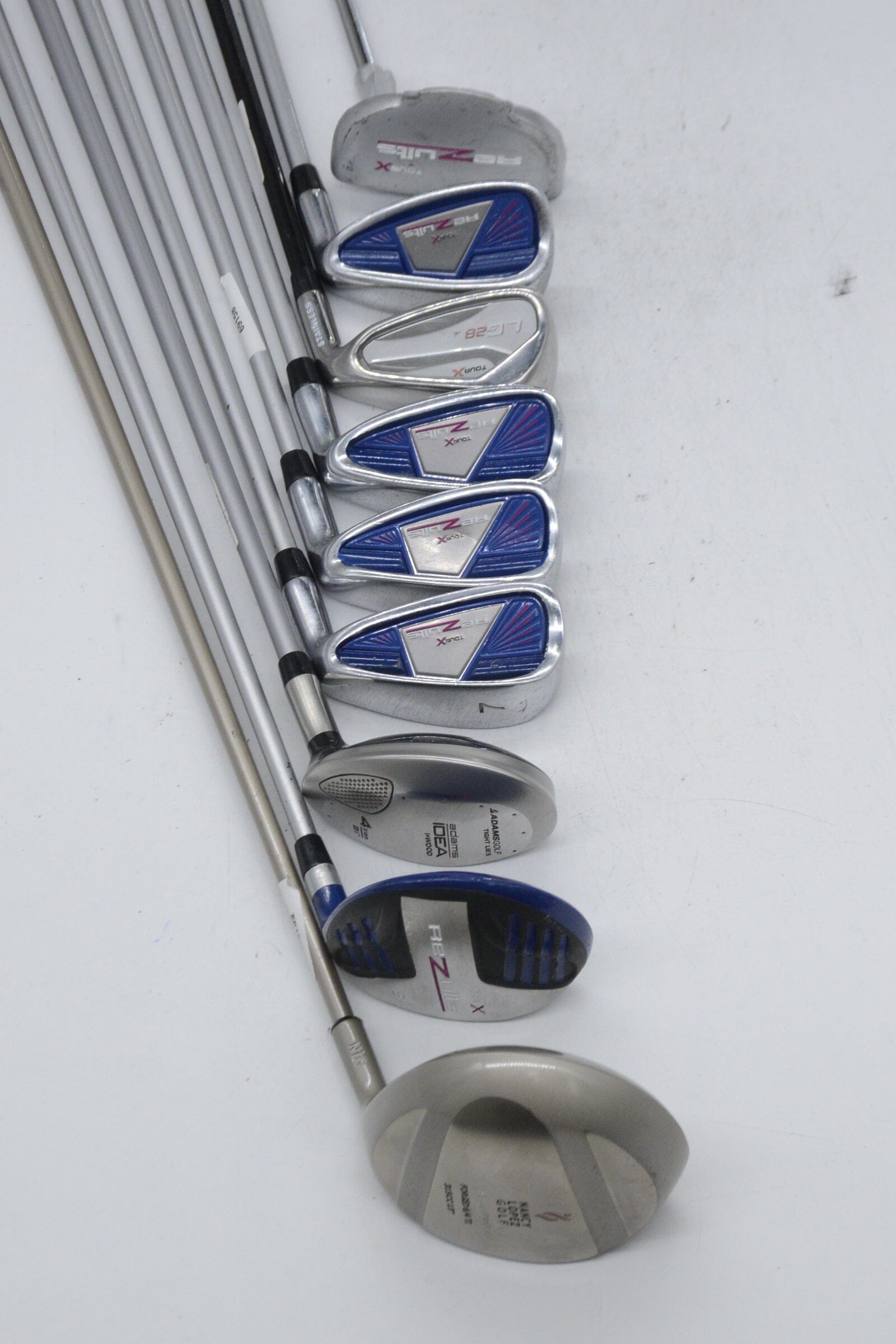 Women's Tour X Rezults Mixed Full Set W Flex -0.5" Golf Clubs GolfRoots