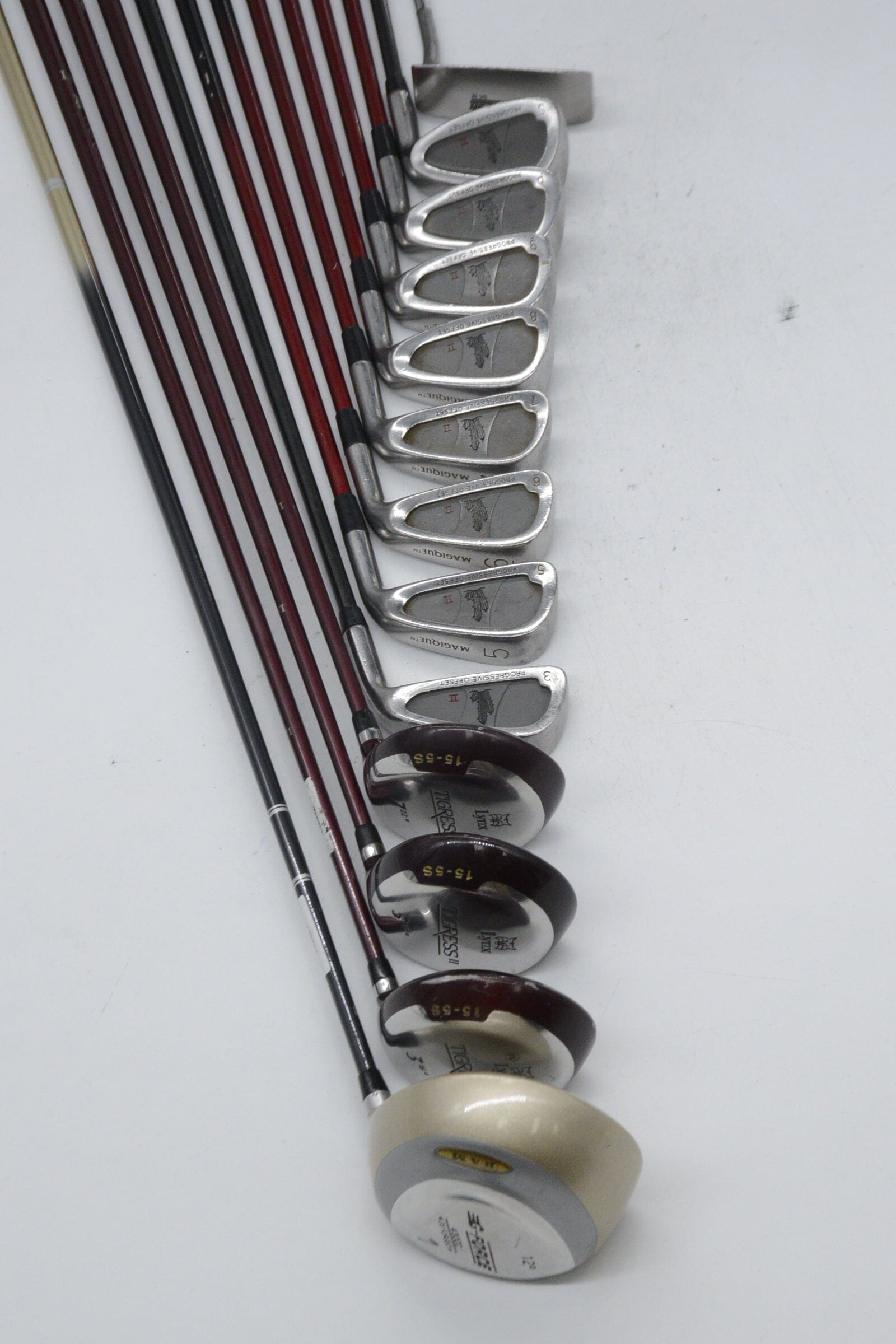 Women's Magique Progressive Offset II Mixed Full Set W Flex -1" Golf Clubs GolfRoots