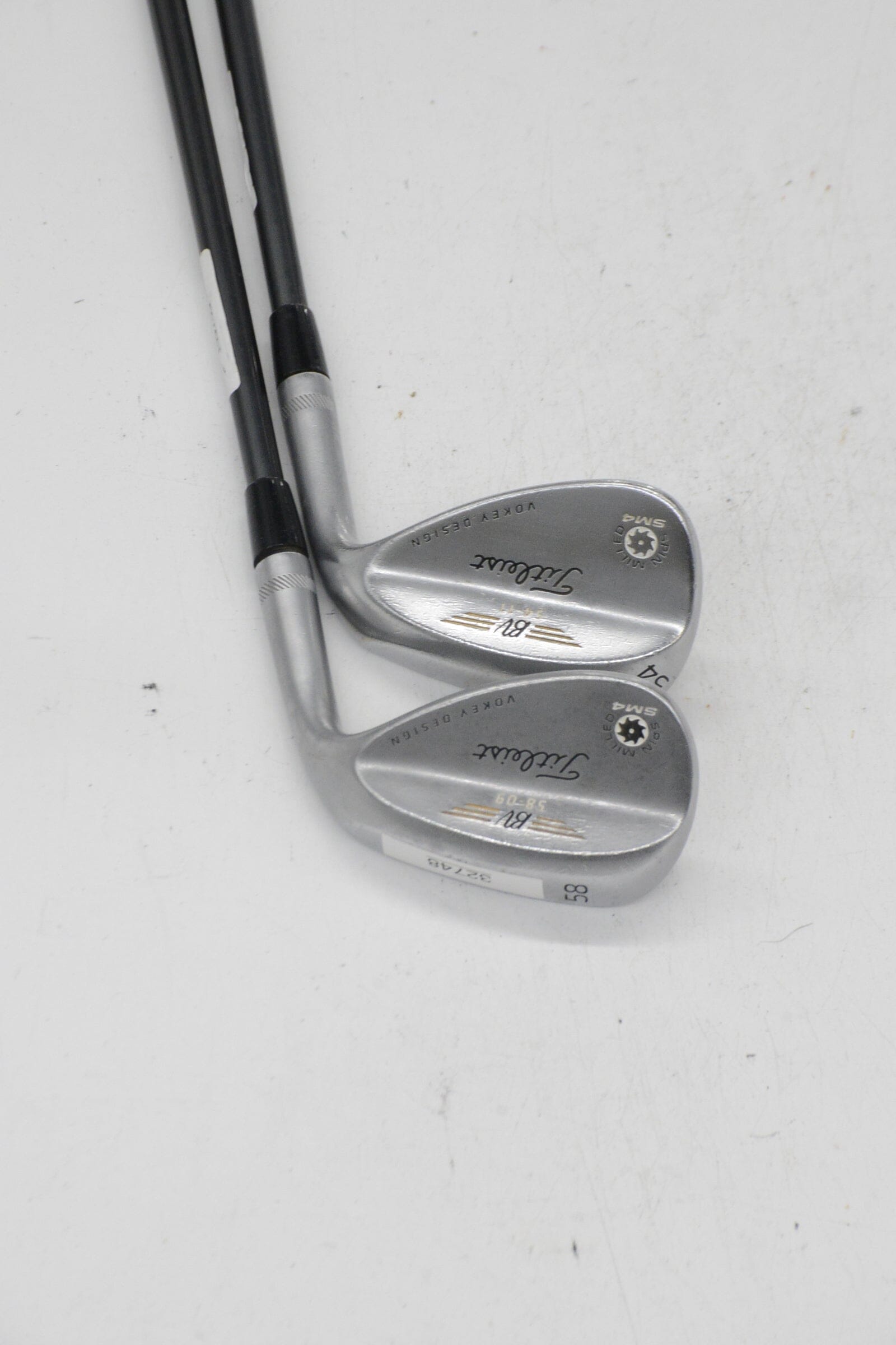 Titleist Vokey SM4 Tour Chrome 54 & 58 Degree Wedge Set R Flex Golf Clubs GolfRoots