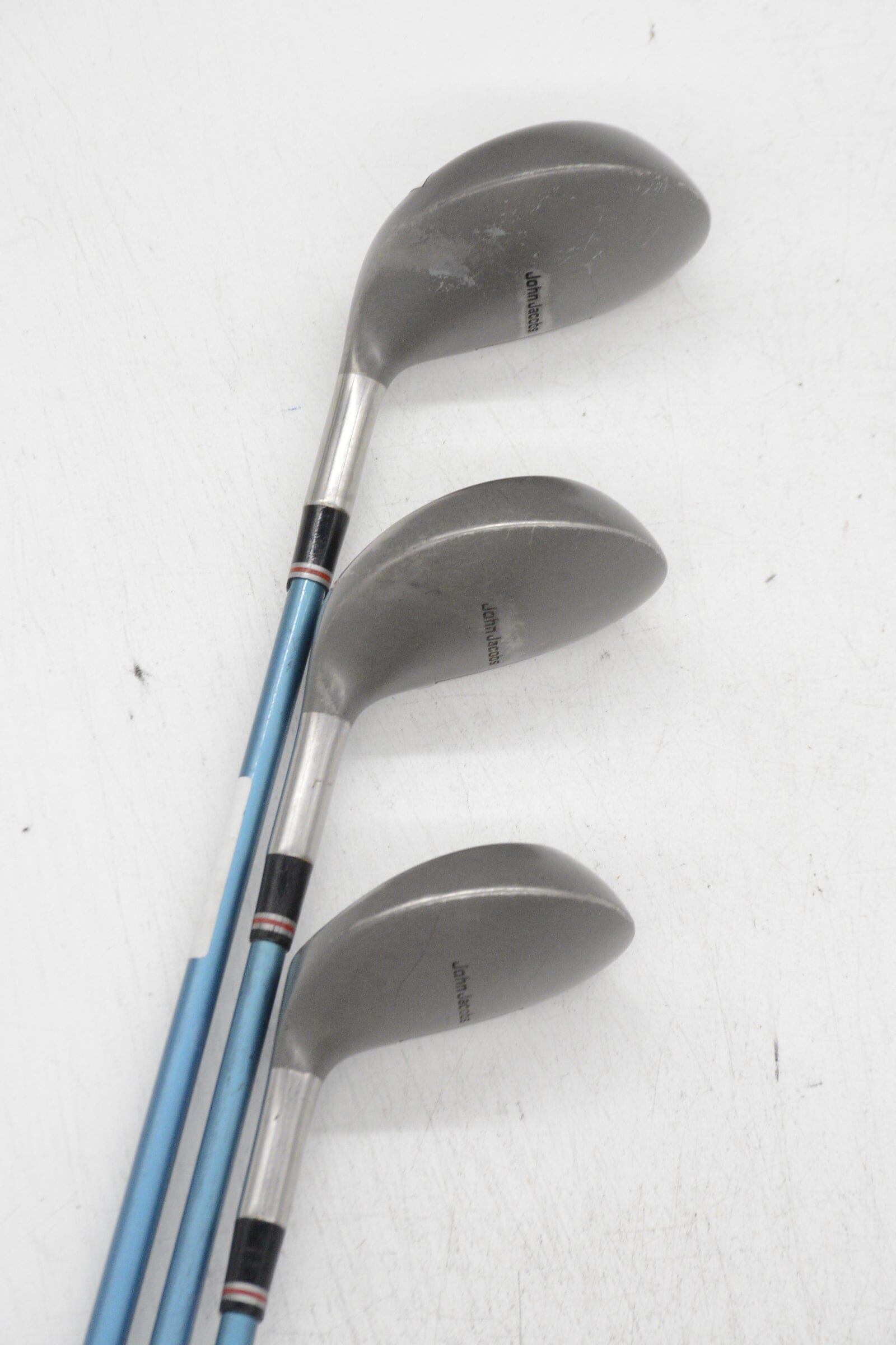 Lefty John Jacobs 3W, 5W, 7W Wood Set R Flex Golf Clubs GolfRoots