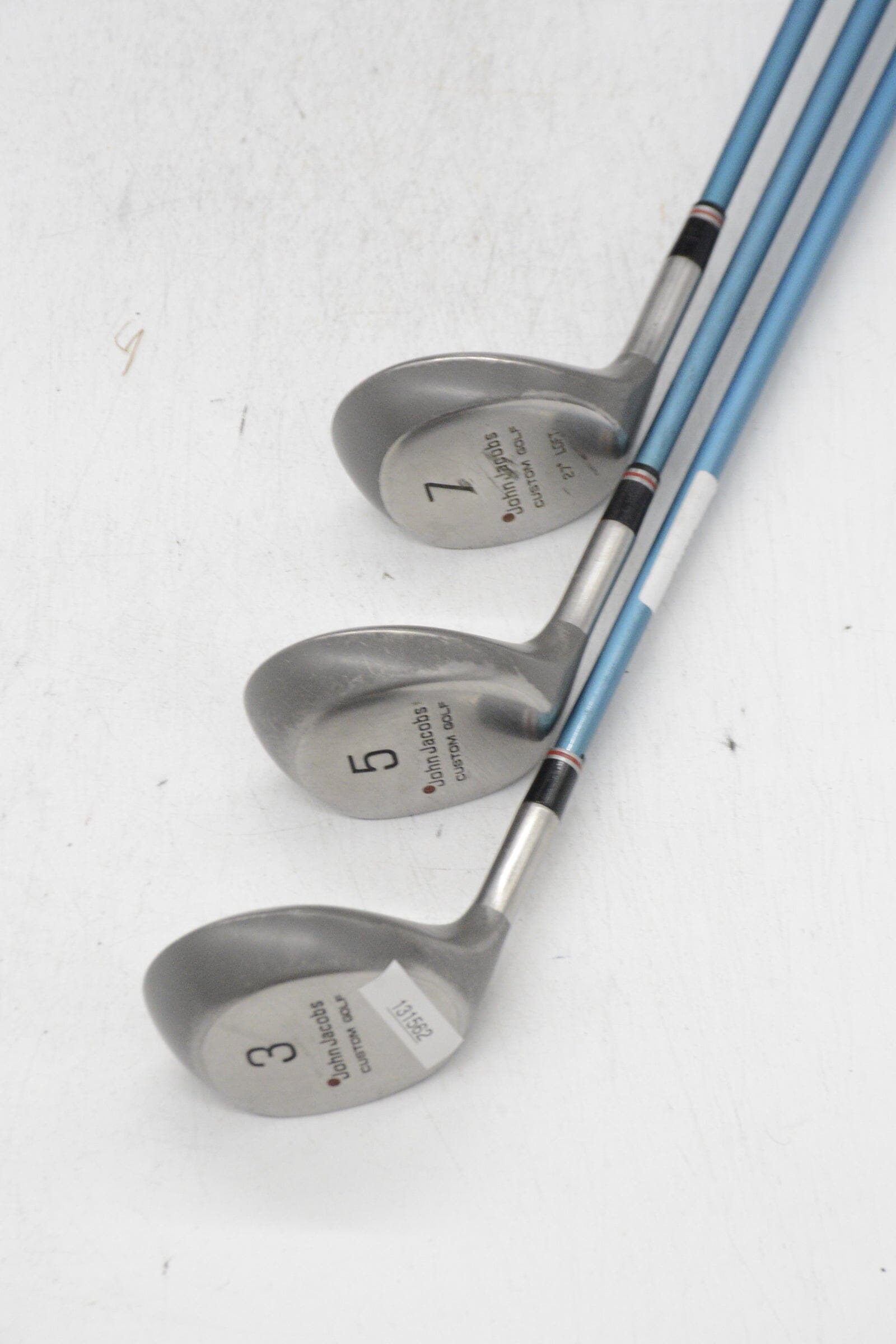 Lefty John Jacobs 3W, 5W, 7W Wood Set R Flex Golf Clubs GolfRoots