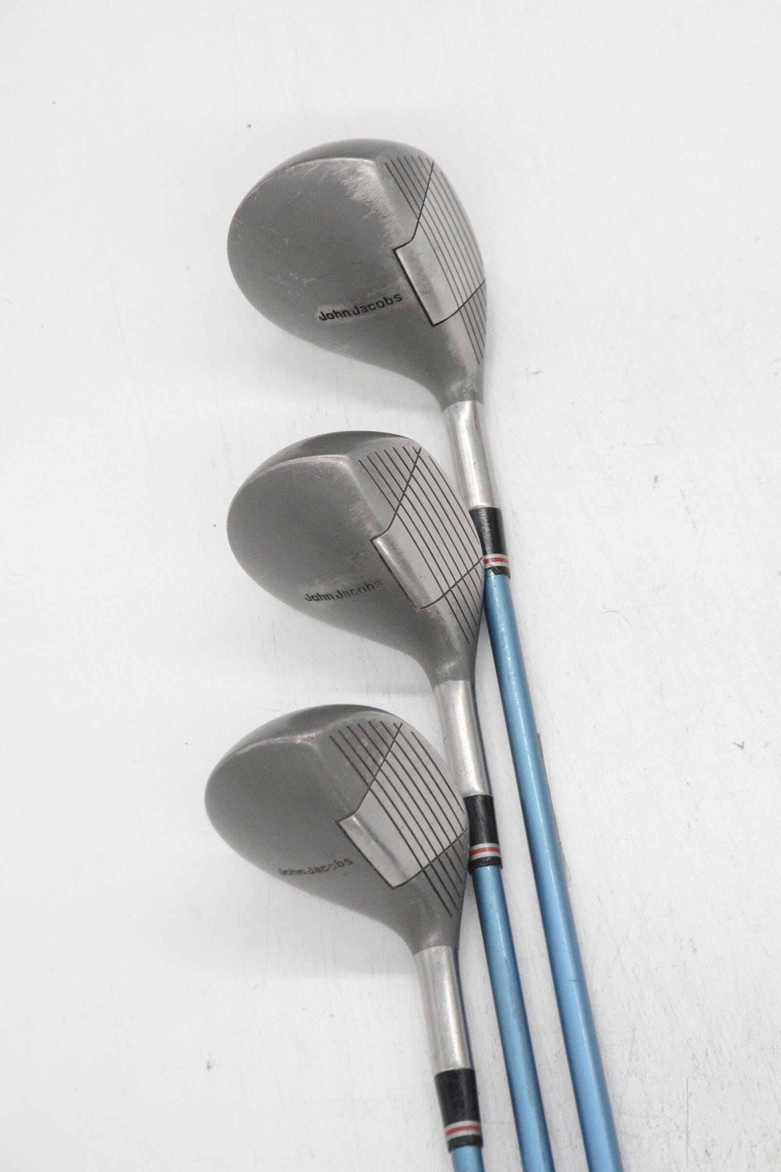 Lefty John Jacobs 3W, 5W, 7W Wood Set R Flex Golf Clubs GolfRoots