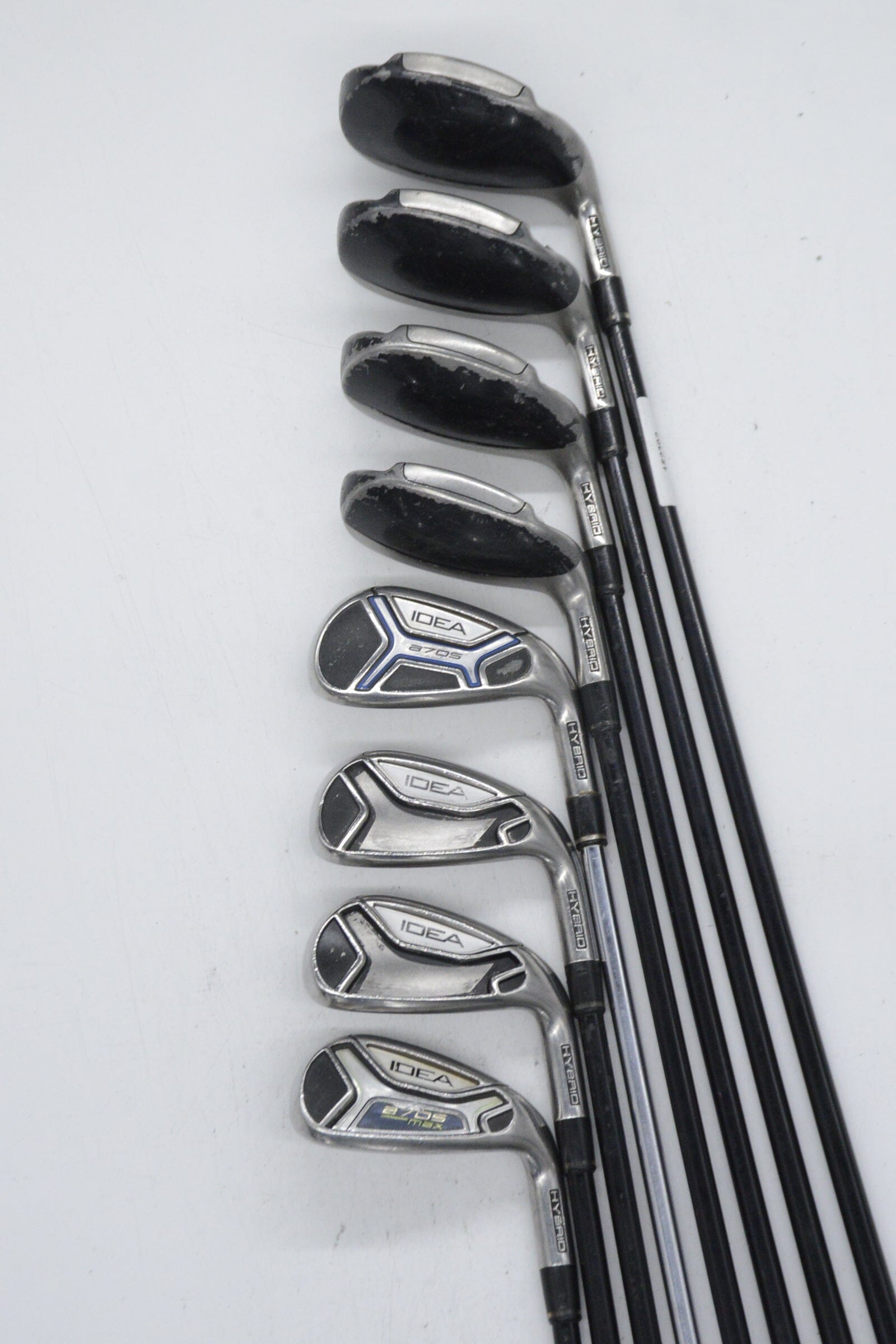 Adams Idea A7Os Max Hybrid 3-PW Iron Set R Flex +0.25" Golf Clubs GolfRoots