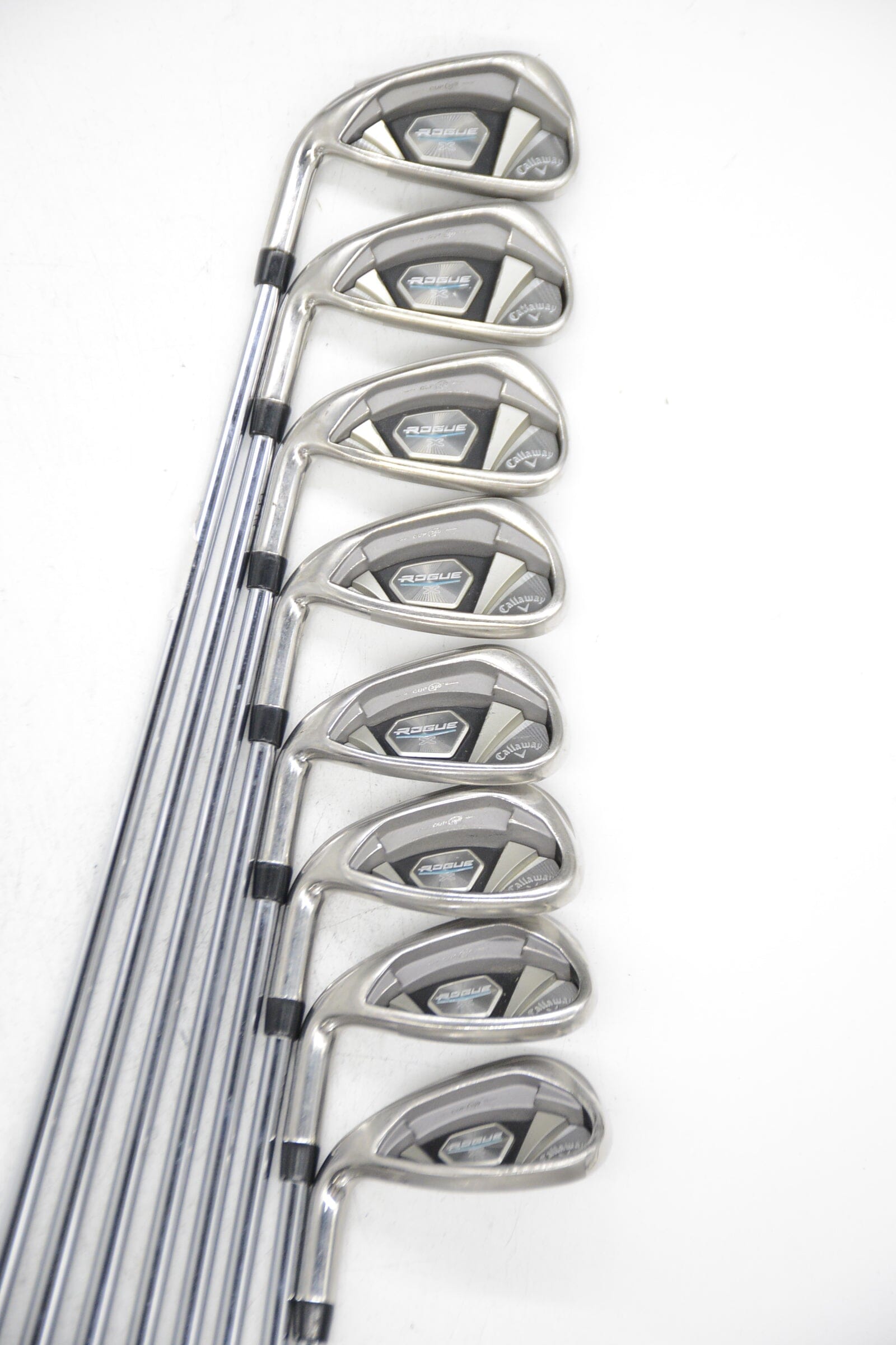 Lefty Callaway Rogue X 5-GW Iron Set S Flex Std Length Golf Clubs GolfRoots