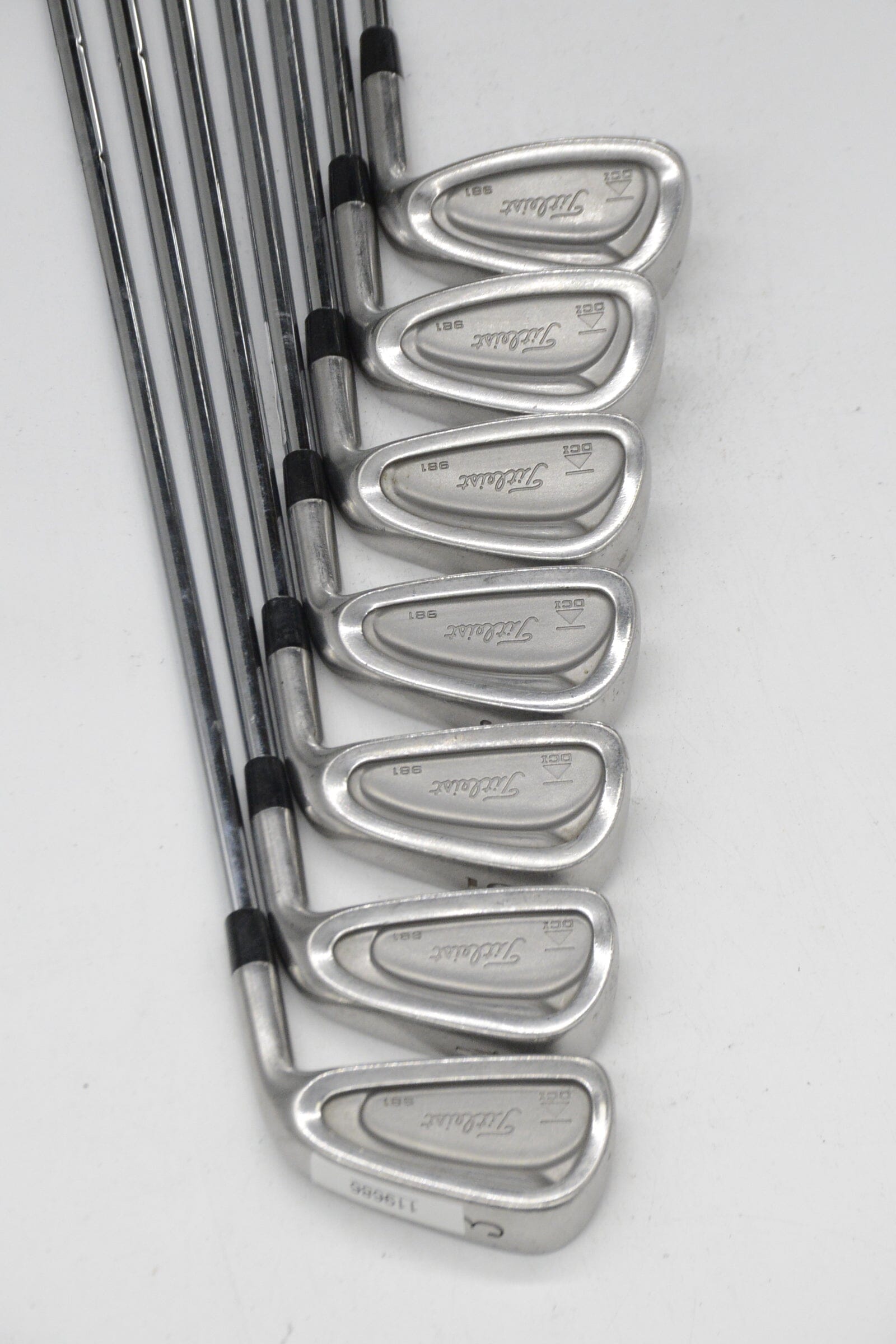 Titleist DCI 981 3-9 Iron Set S Flex Std Length Golf Clubs GolfRoots