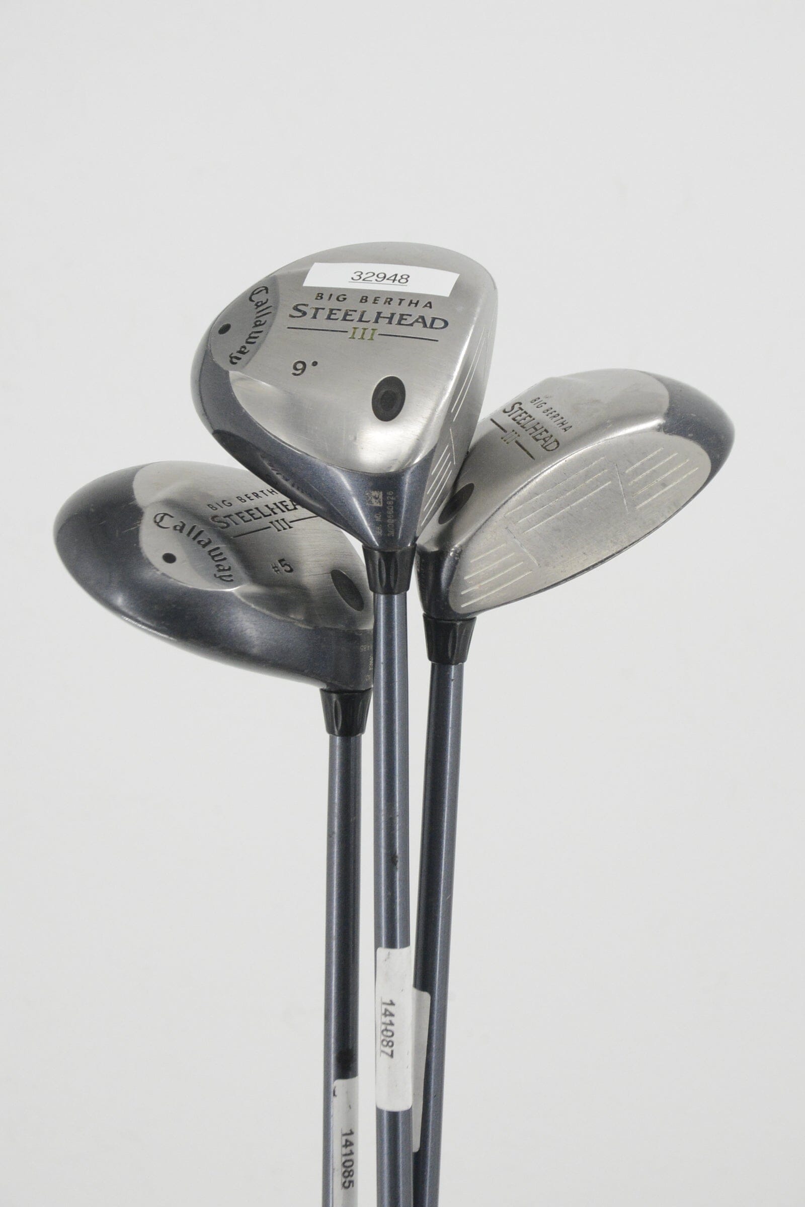 Callaway Steelhead III D, 3W, 5W Wood Set R Flex Golf Clubs GolfRoots