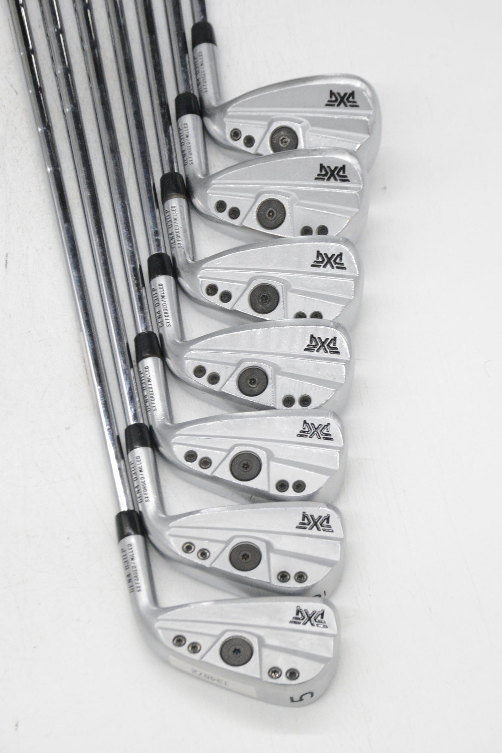 PXG 0311P Gen 4 5-GW Iron Set S Flex -0.5" Golf Clubs GolfRoots