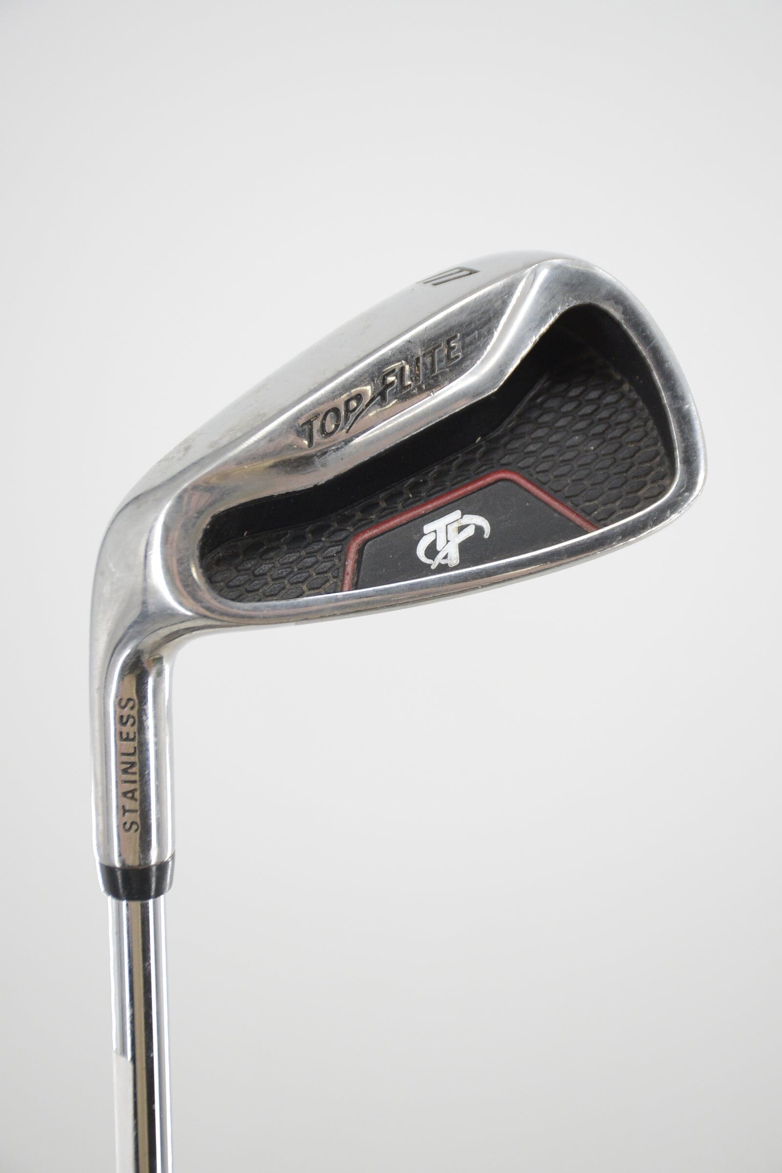 Lefty Top Flite Stainless PW S Flex 35" Golf Clubs GolfRoots