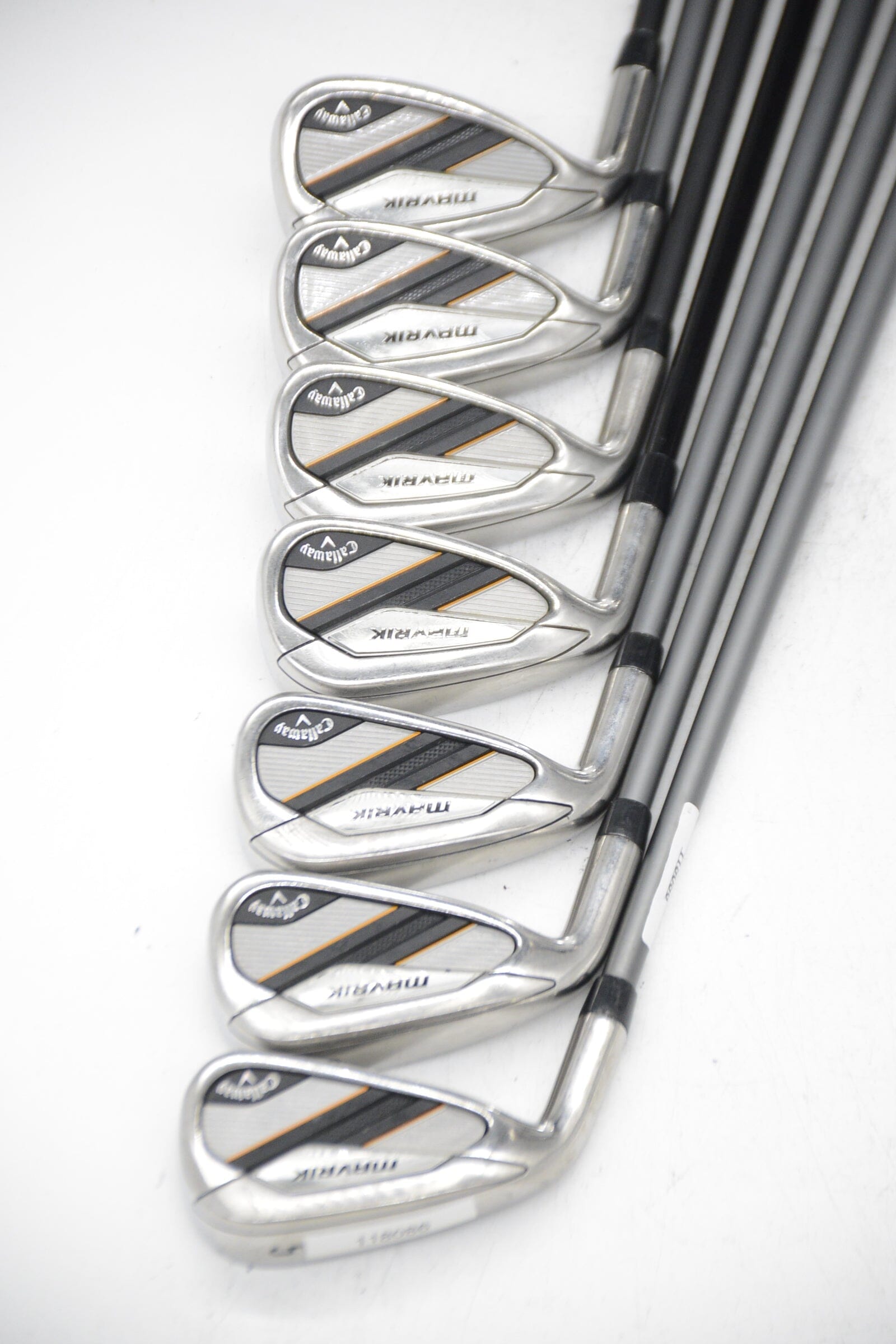 Lefty Callaway Mavrik 5-AW Iron Set S Flex -0.25" Golf Clubs GolfRoots