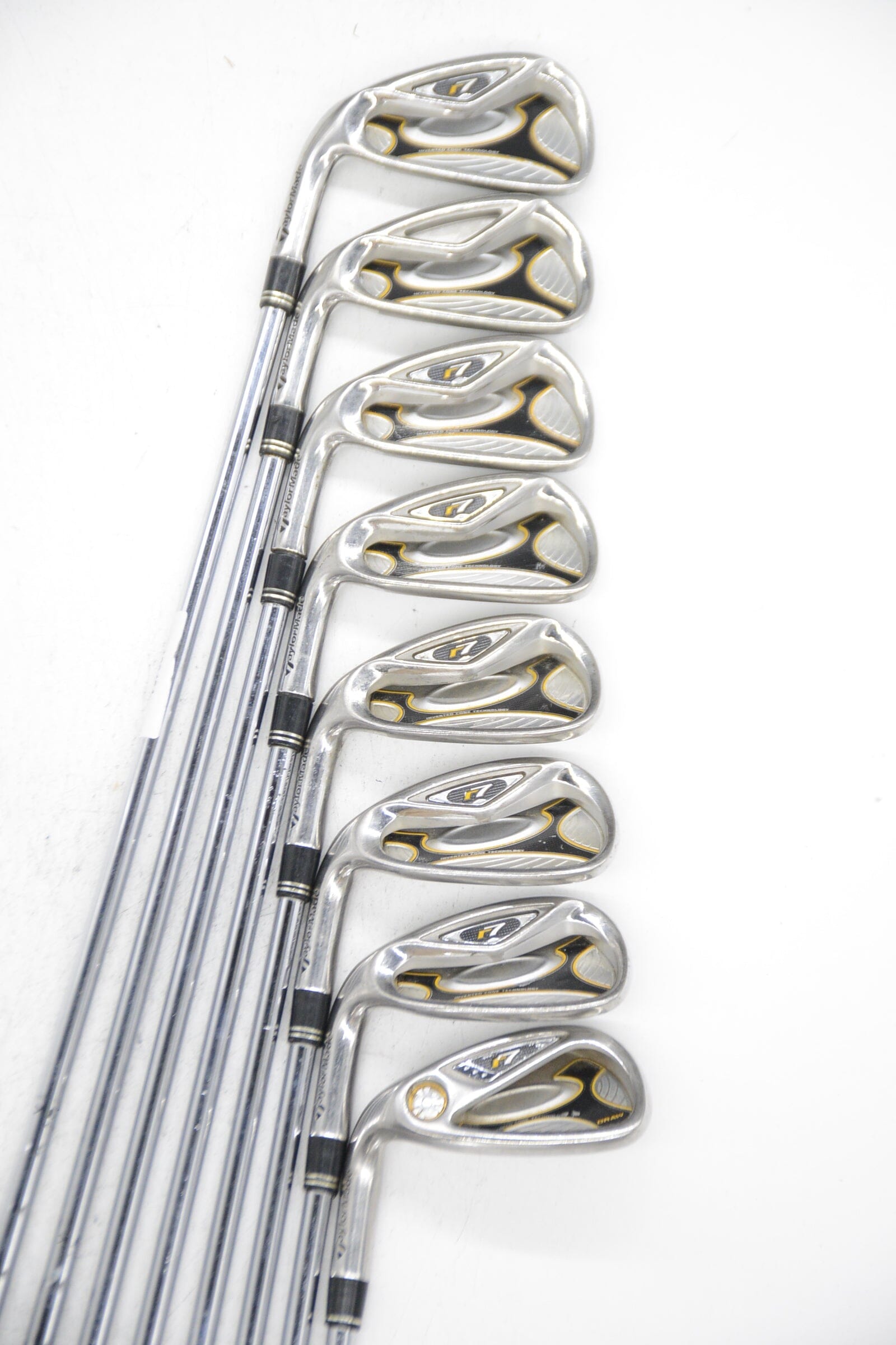 Lefty TaylorMade R7 3-5, 7-AW Iron Set R Flex Std Length Golf Clubs GolfRoots