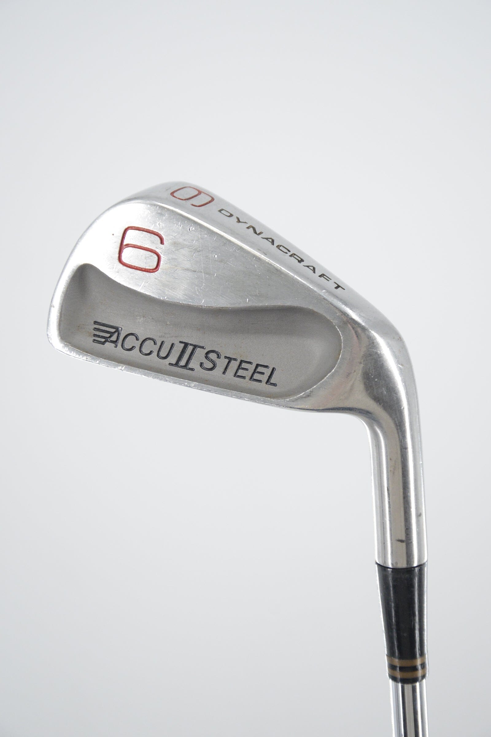Dynacraft Accu II Steel 6 Iron R Flex 38" Golf Clubs GolfRoots