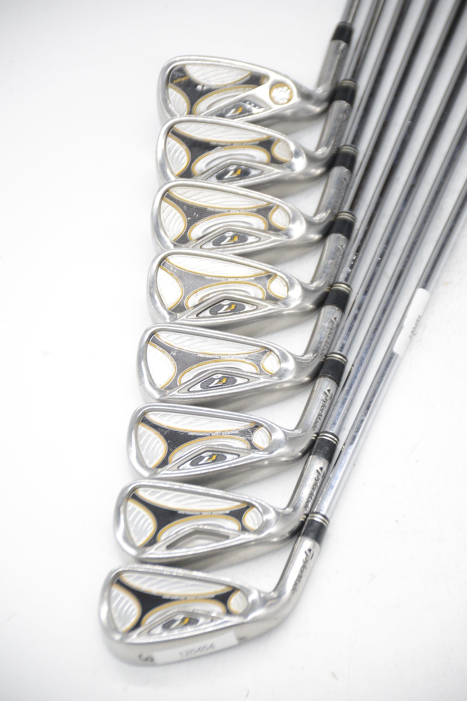 Lefty TaylorMade R7 3-5, 7-AW Iron Set R Flex Std Length Golf Clubs GolfRoots