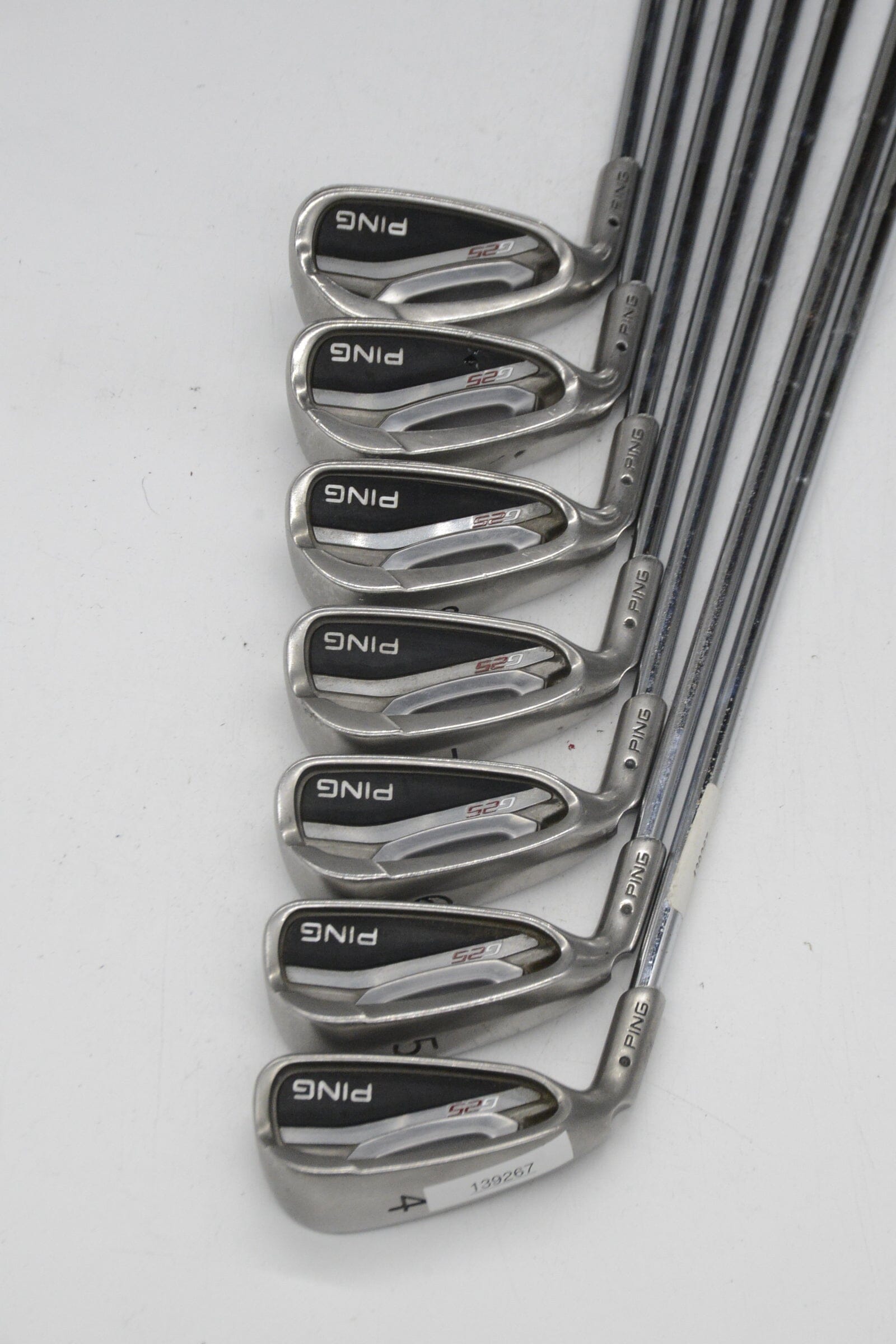 Lefty Ping G25 4-PW Iron Set S Flex Std Length Golf Clubs GolfRoots