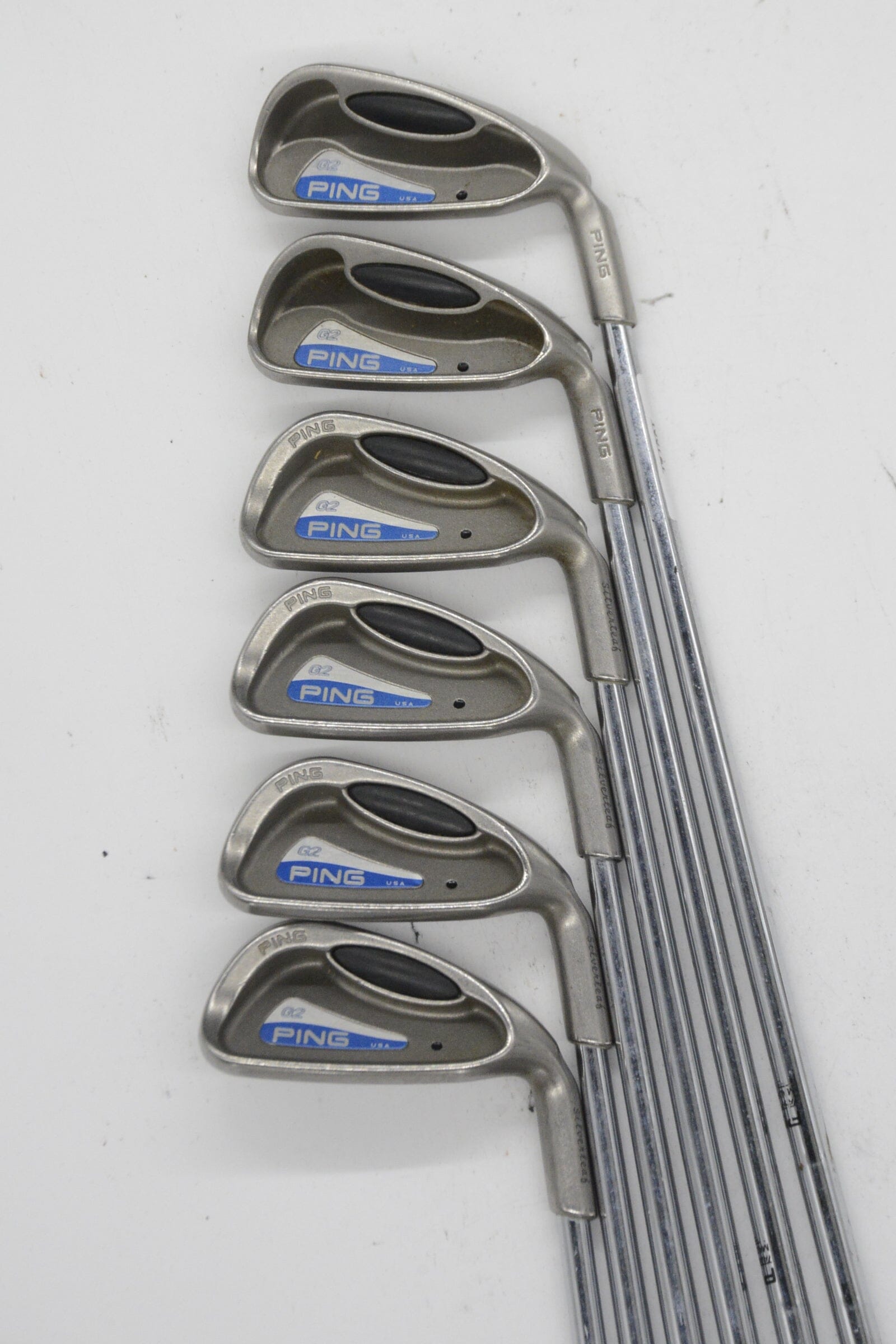 Ping G2 3-8 Iron Set S Flex Std Length Golf Clubs GolfRoots