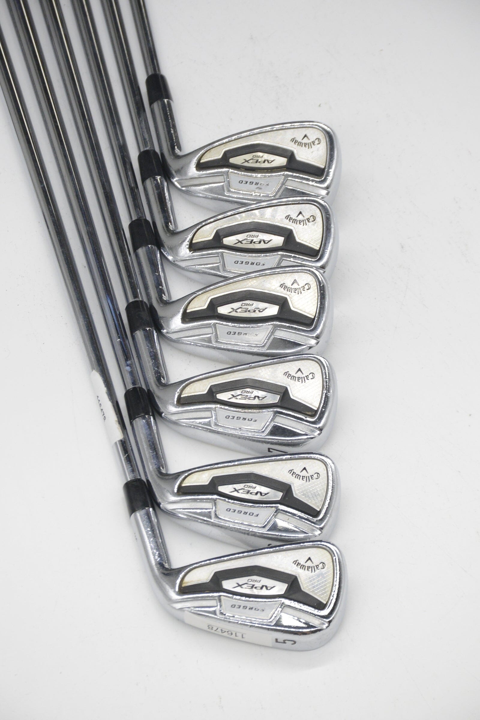 Callaway Apex Pro 16 5-PW Iron Set S Flex -0.25" Golf Clubs GolfRoots