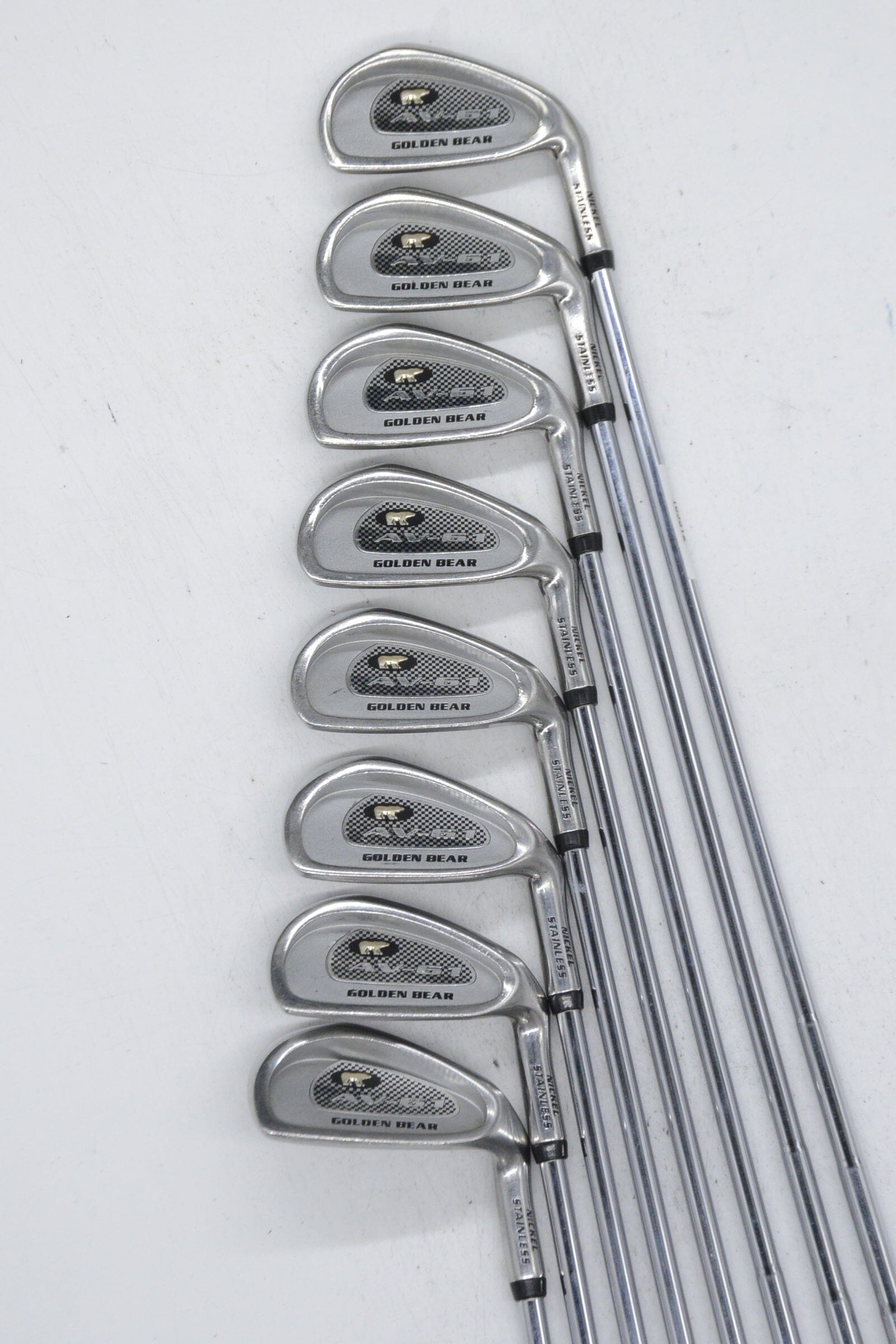 Nicklaus AV-61 3-PW Iron Set S Flex -0.25" Golf Clubs GolfRoots