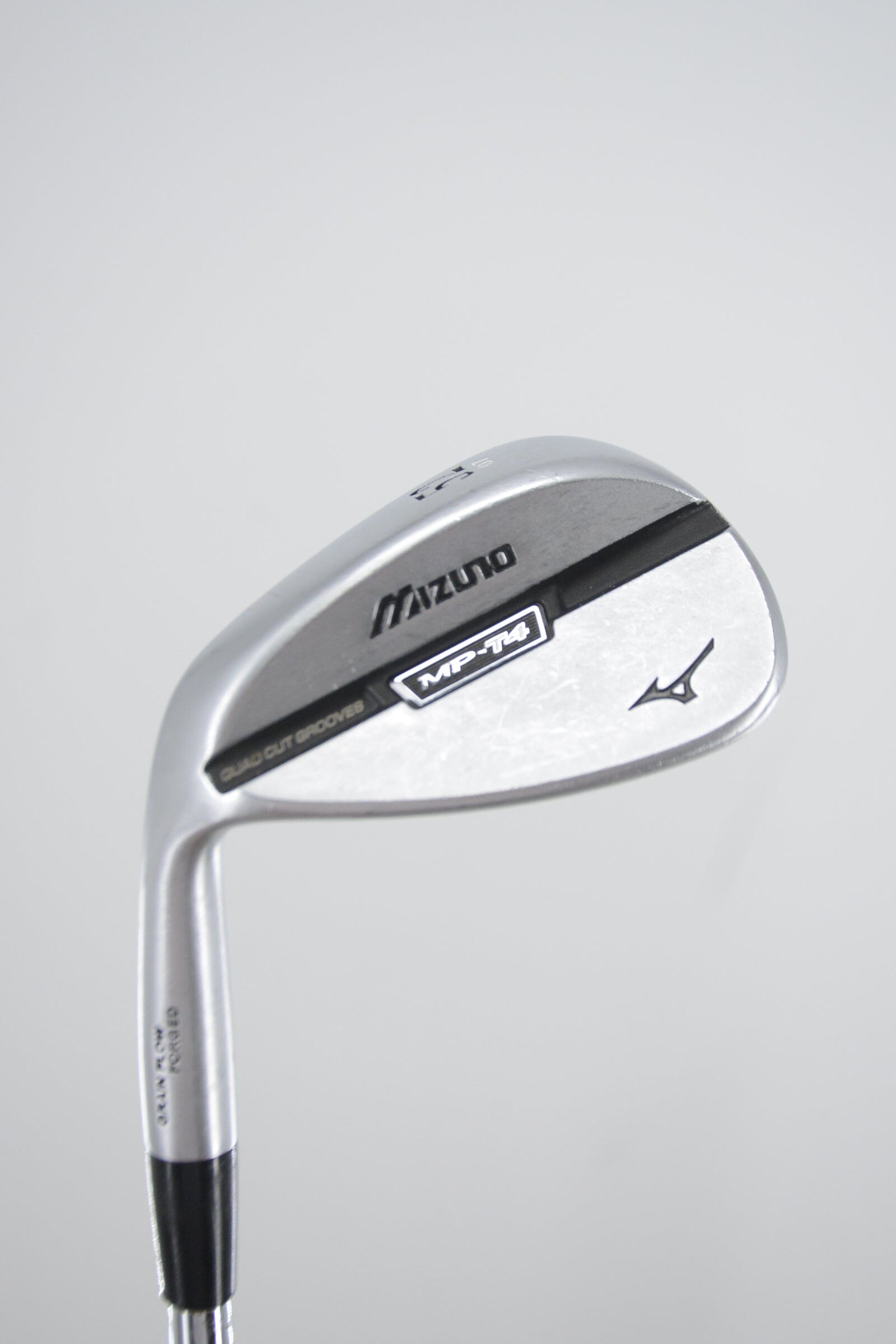 Lefty Mizuno MP-T4 White Satin Chrome 52 Degree Wedge Wedge Flex 35.25" Golf Clubs GolfRoots