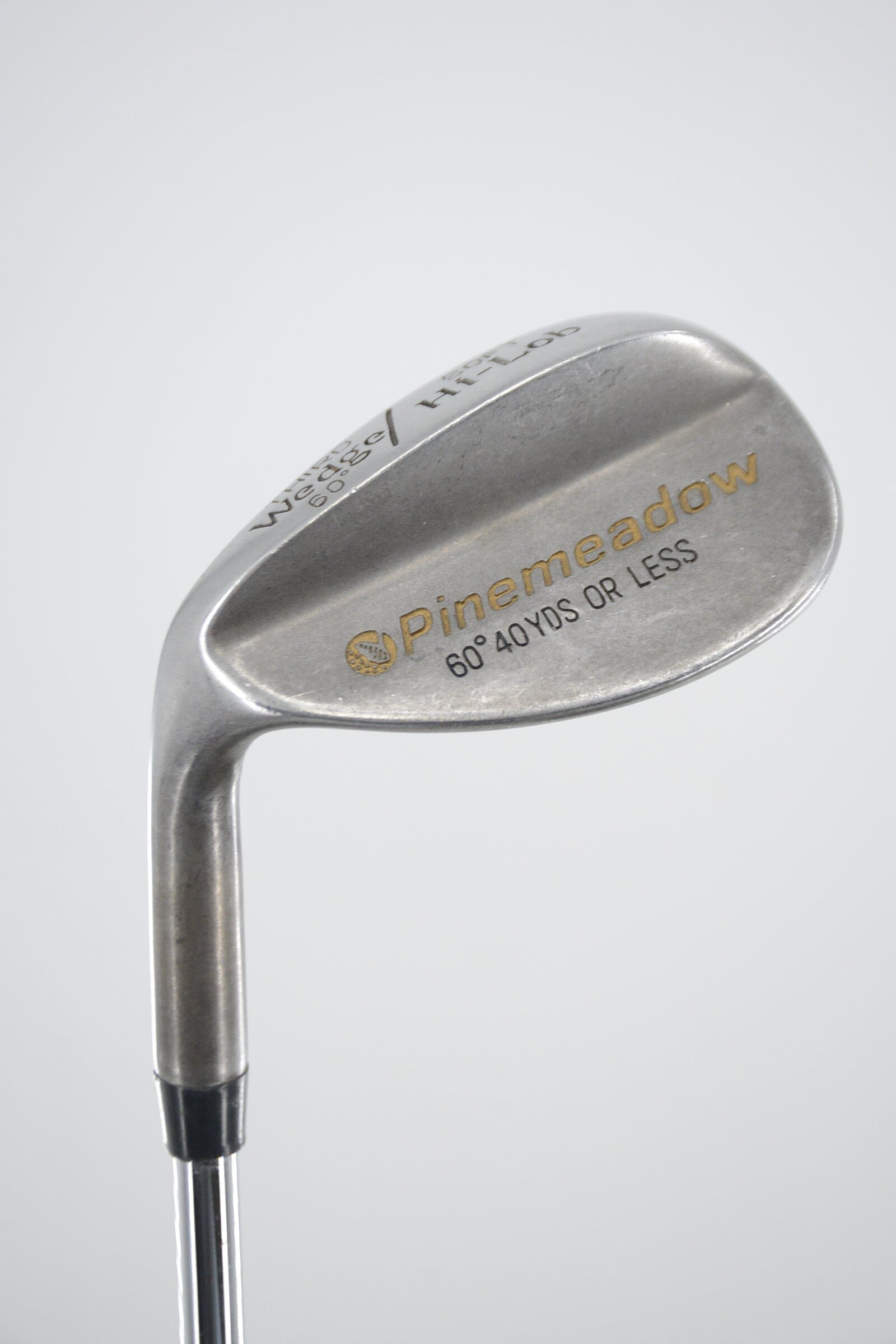 Lefty Pinemeadow 60 Degree Wedge S Flex 36" Golf Clubs GolfRoots