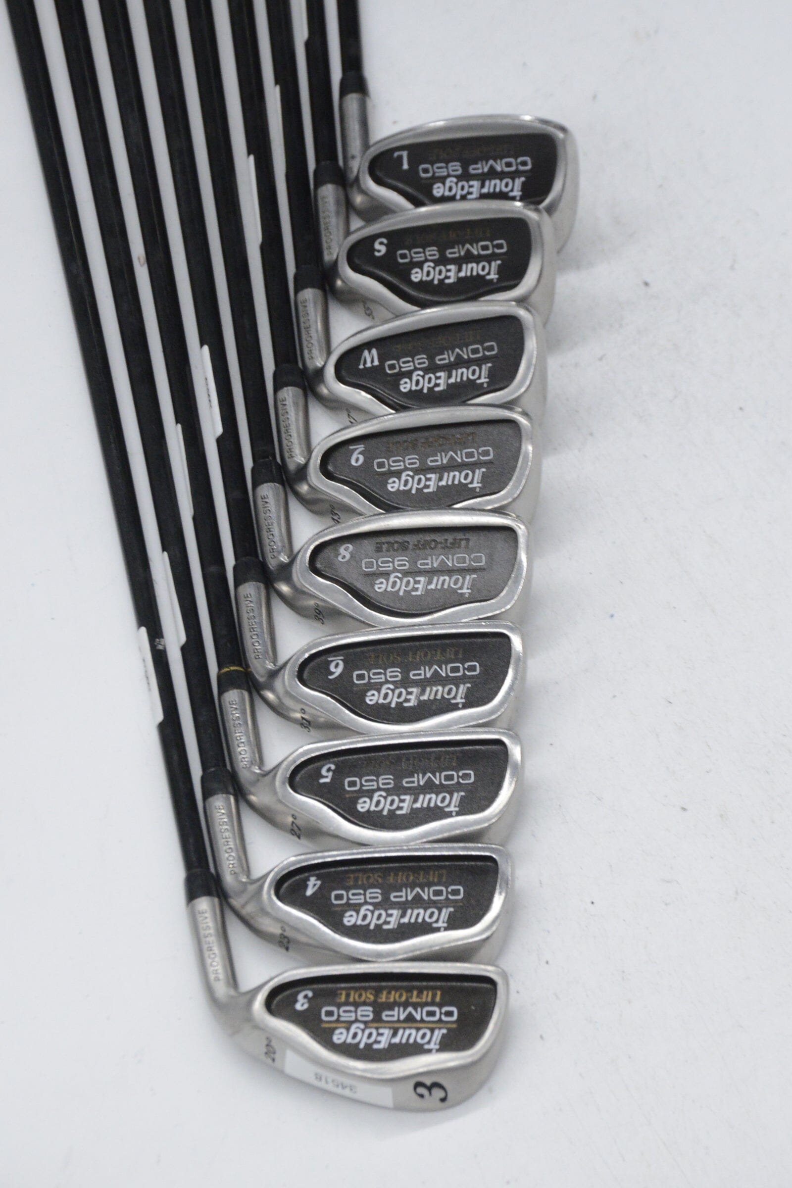 Tour Edge CoMP-950 3-6, 8-PW, SW-LW Iron Set R Flex Std Length Golf Clubs GolfRoots