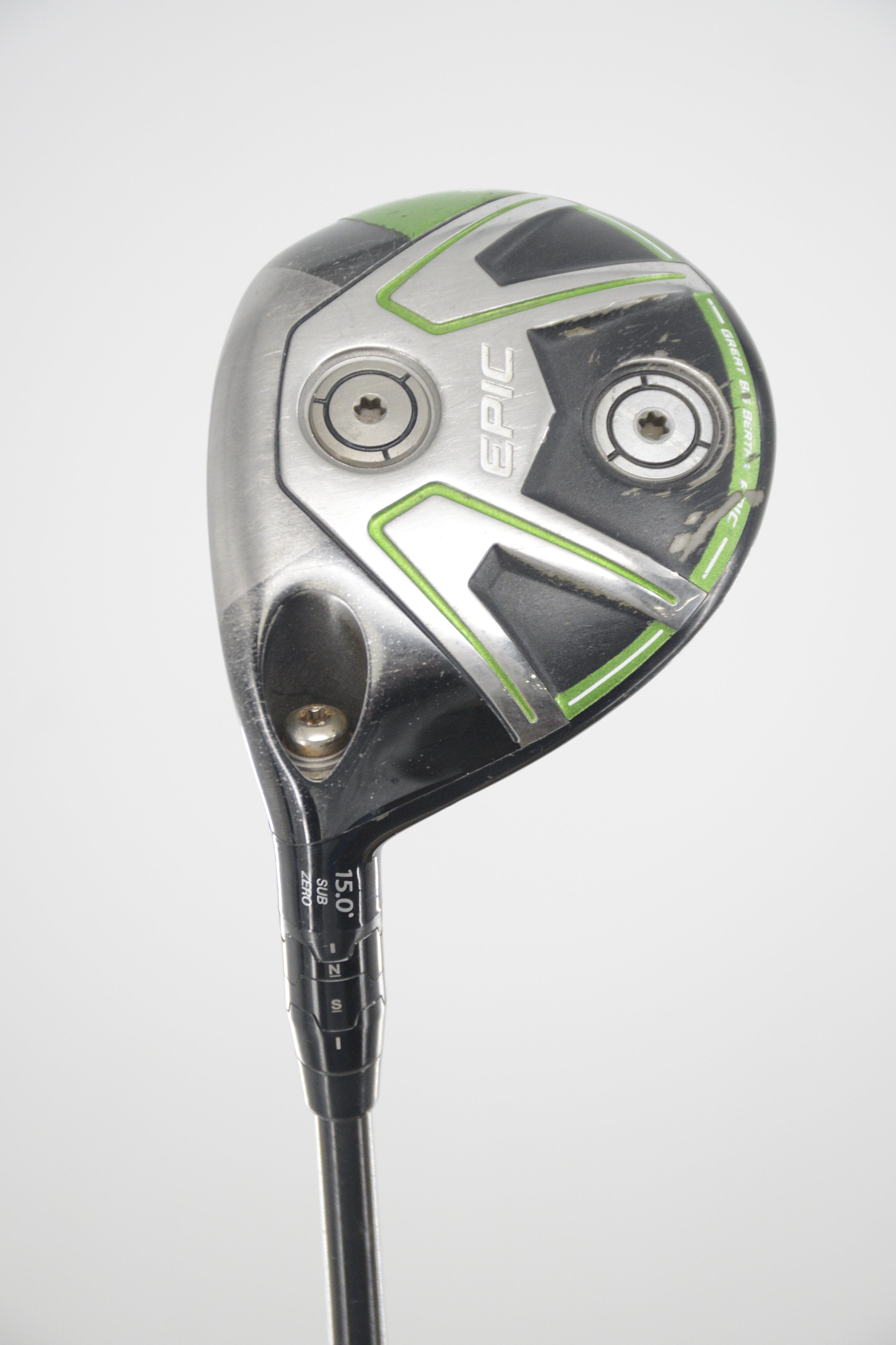 Lefty Callaway GBB Epic Sub Zero 15 Degree Wood SR Flex 43" Golf Clubs GolfRoots