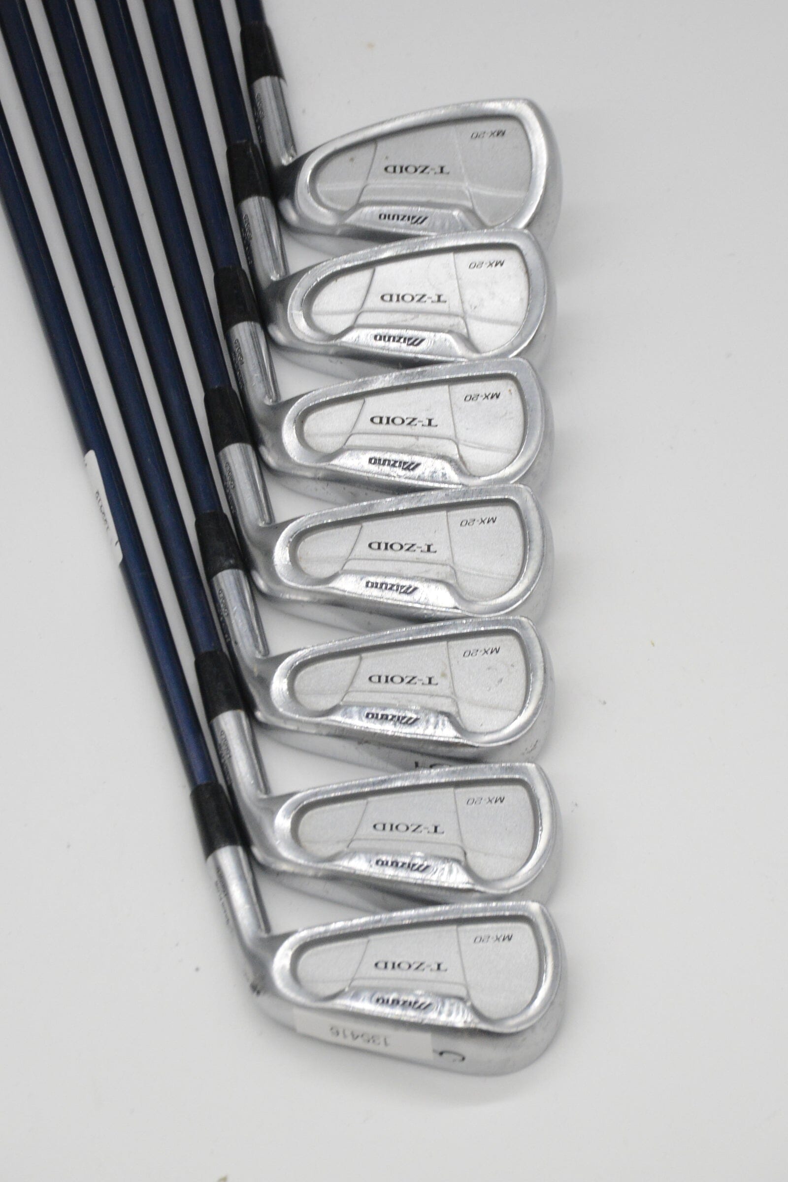 Mizuno MX 20 3-8, PW Iron Set R Flex -0.25" Golf Clubs GolfRoots