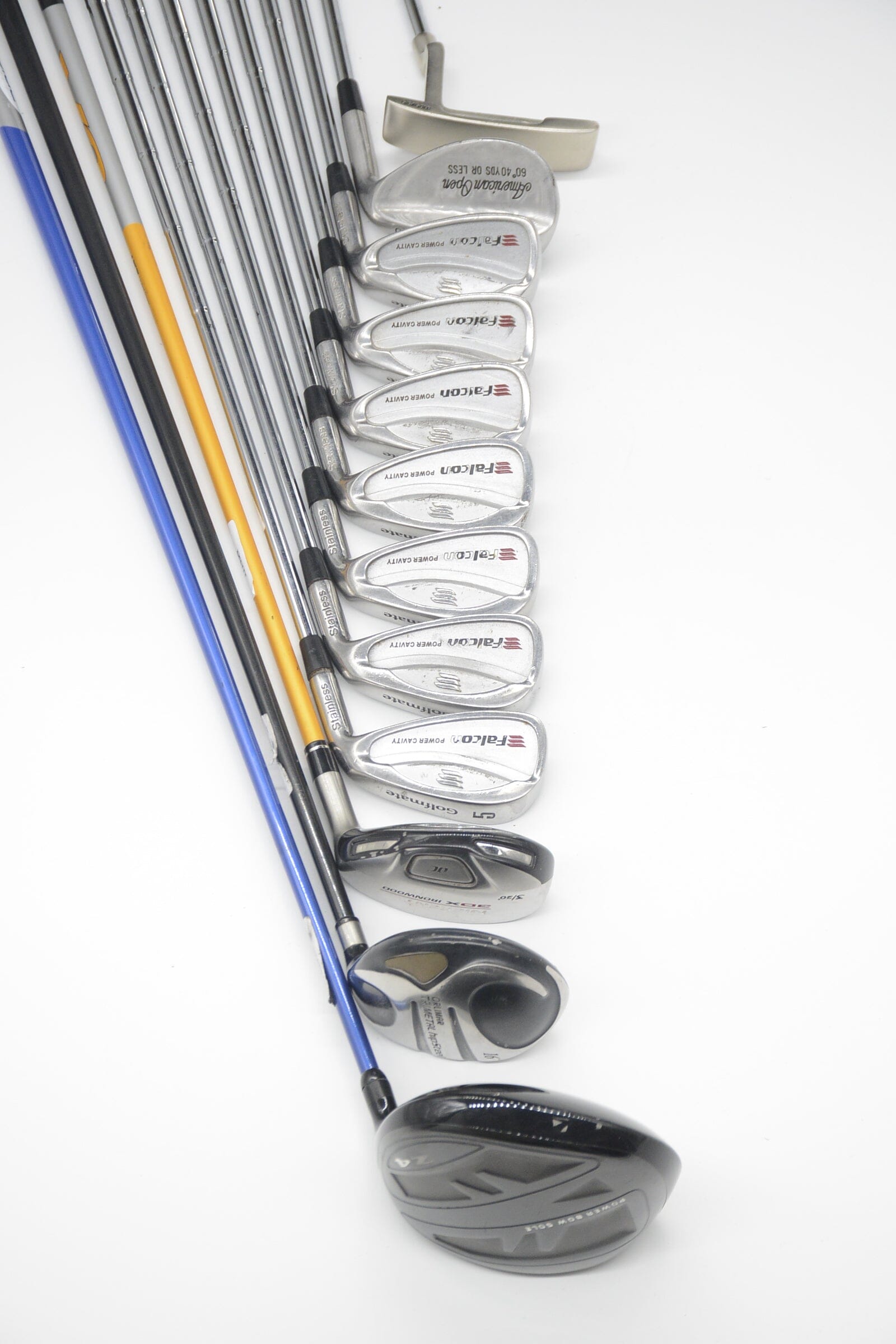 Golfmate Falcon Mixed Full Set S Flex +0.25" Golf Clubs GolfRoots
