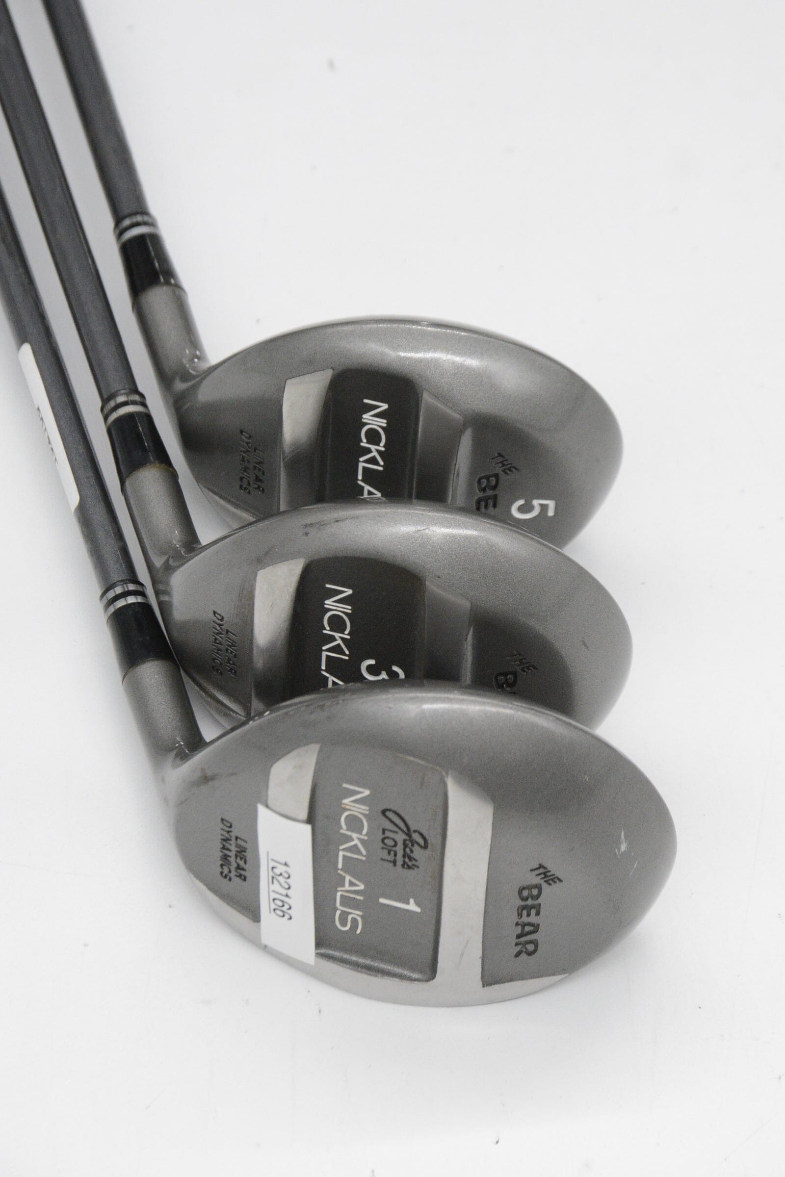 Nicklaus The Bear D, 3W, 5W Wood Set R Flex Golf Clubs GolfRoots