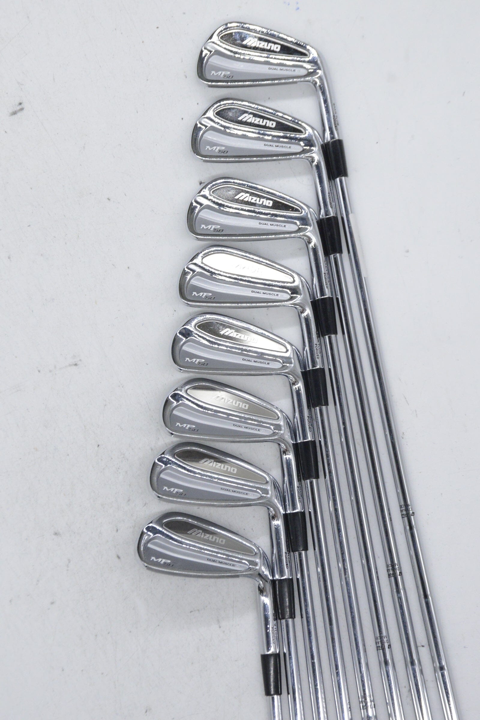 Mizuno MP-58 3-PW Iron Set S Flex Std Length Golf Clubs GolfRoots