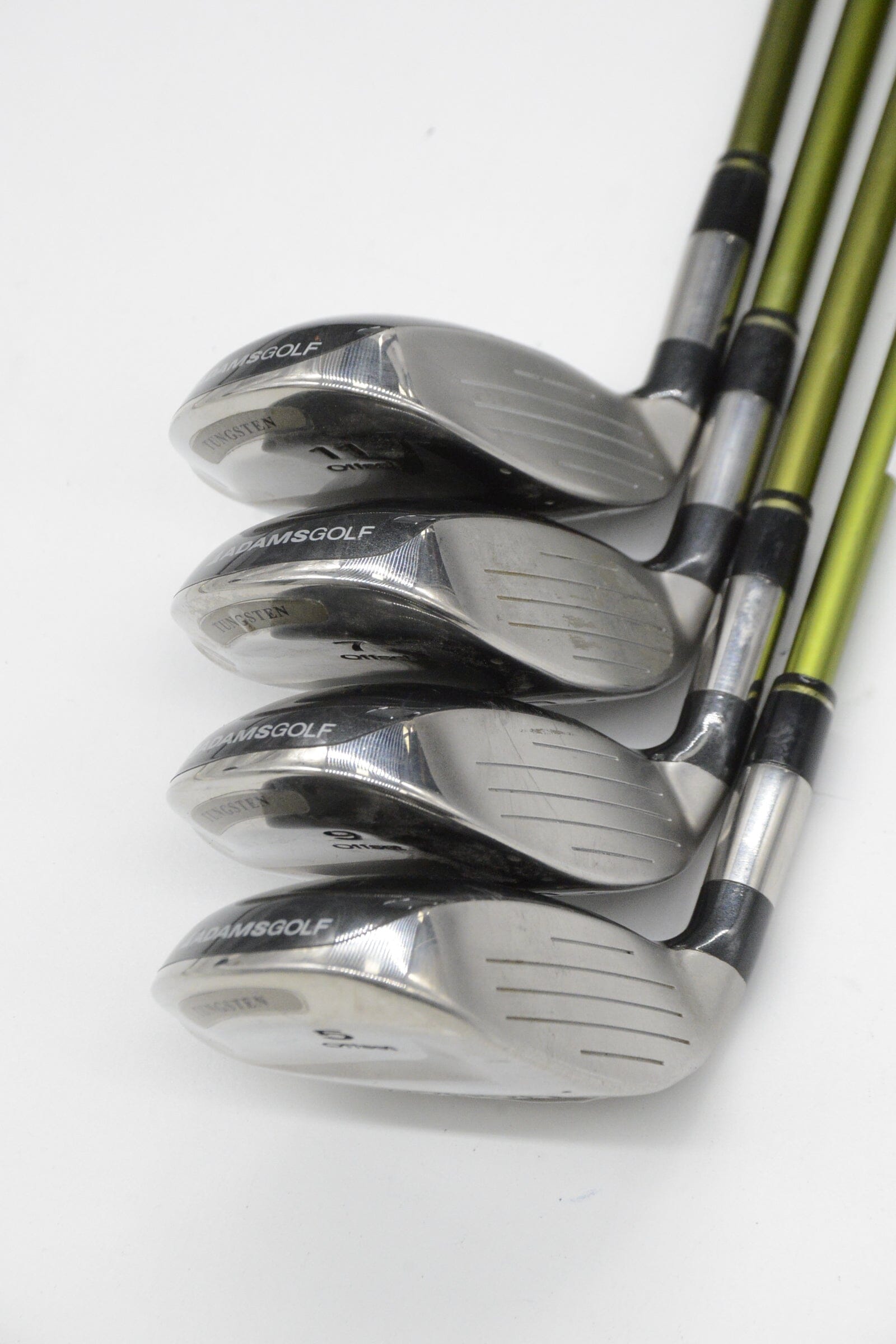 Adams Ovation Offset 5W, 7W, 9W, 11W Wood Set R Flex Golf Clubs GolfRoots