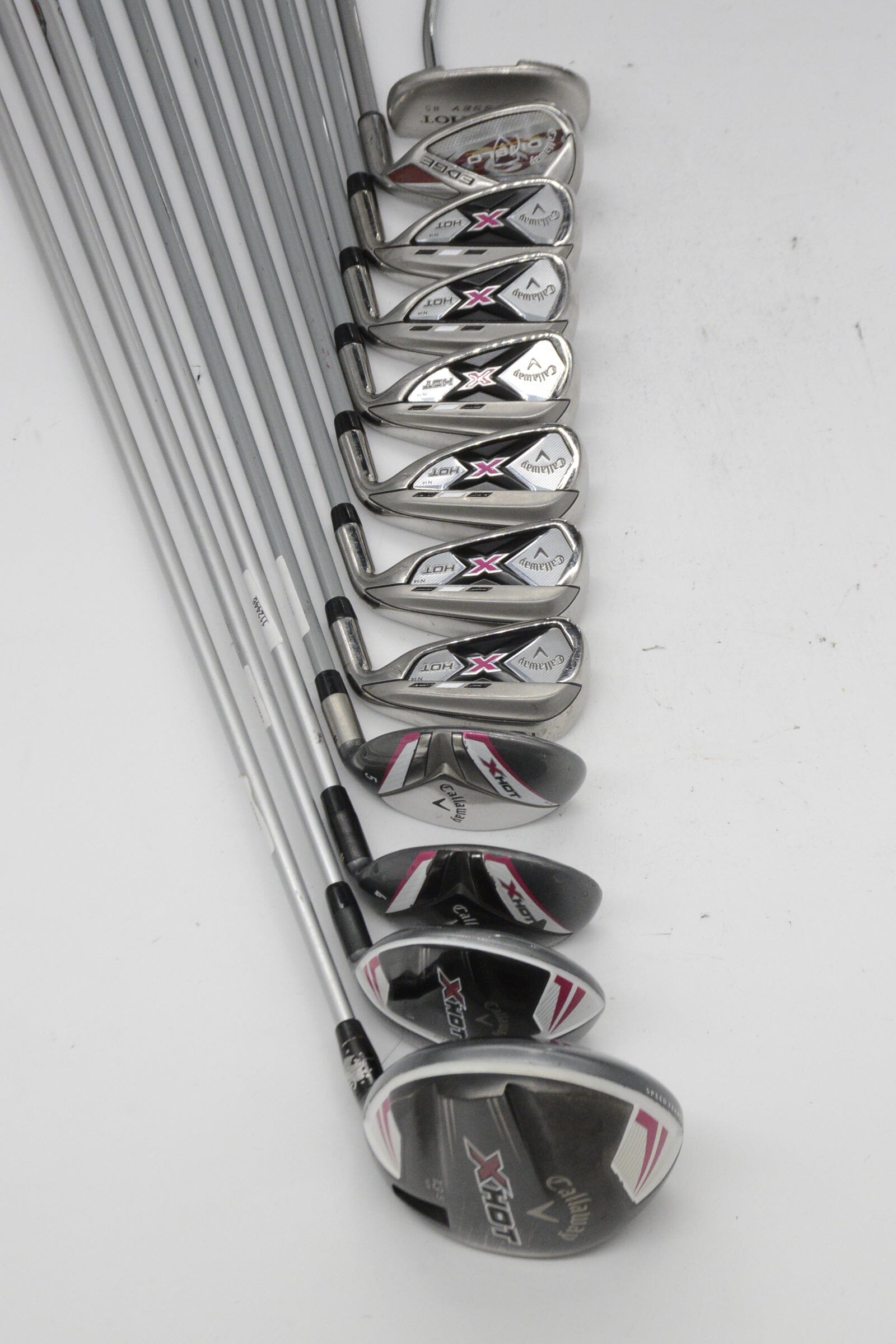 Women's Callaway X Hot N14 Mixed Full Set W Flex -0.75" Golf Clubs GolfRoots
