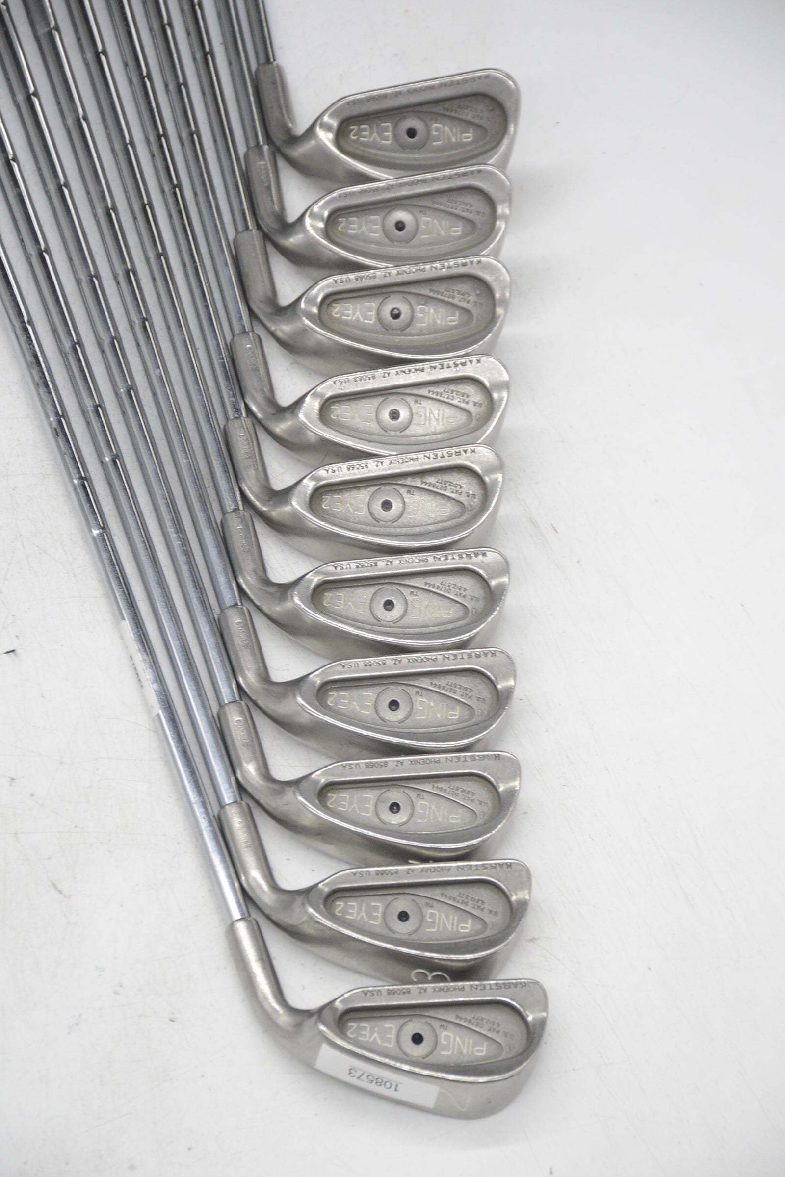 Ping Eye 2 2-PW, SW Iron Set S Flex Std Length Golf Clubs GolfRoots