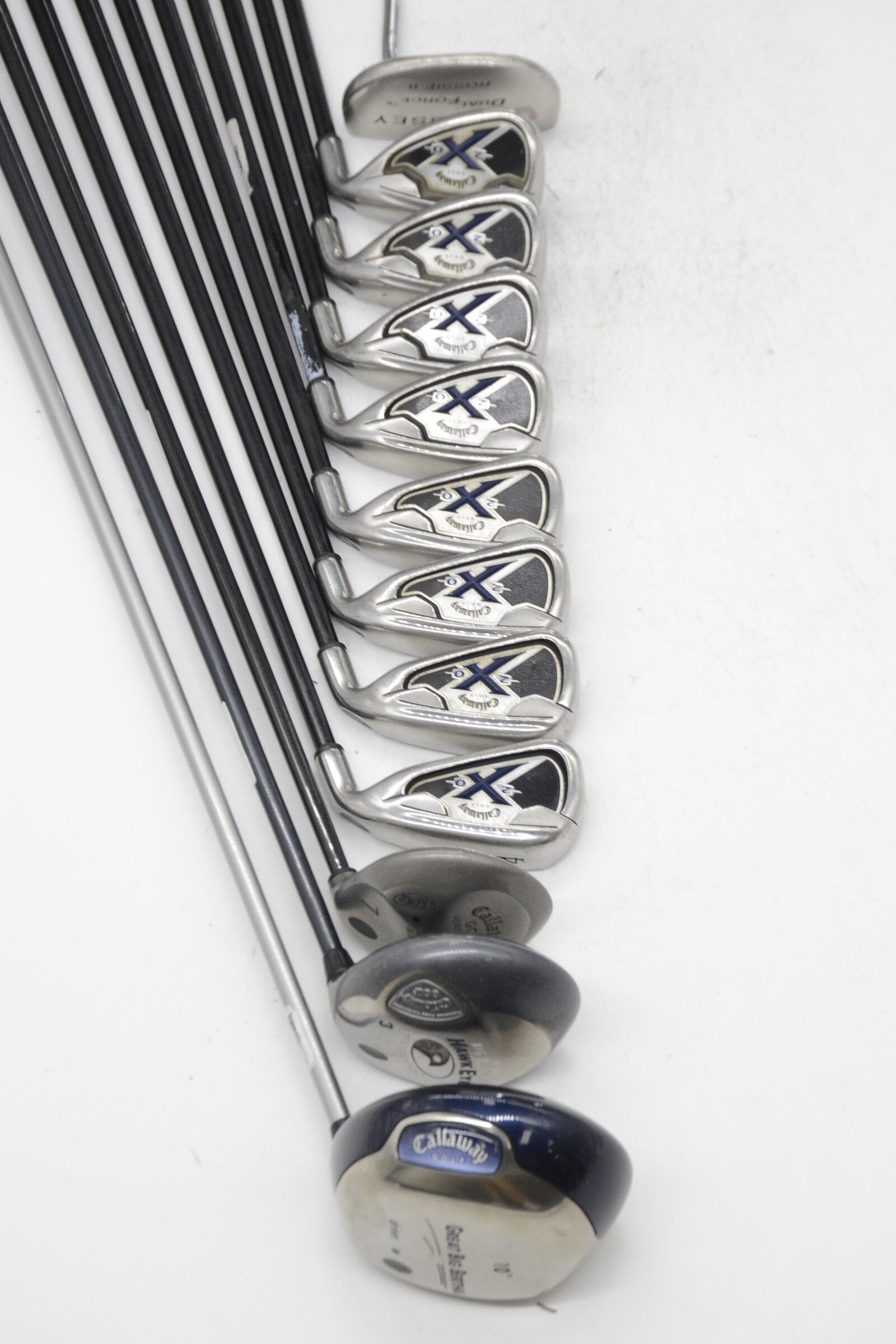 Callaway X-20 Mixed Full Set R Flex -0.5" Golf Clubs GolfRoots
