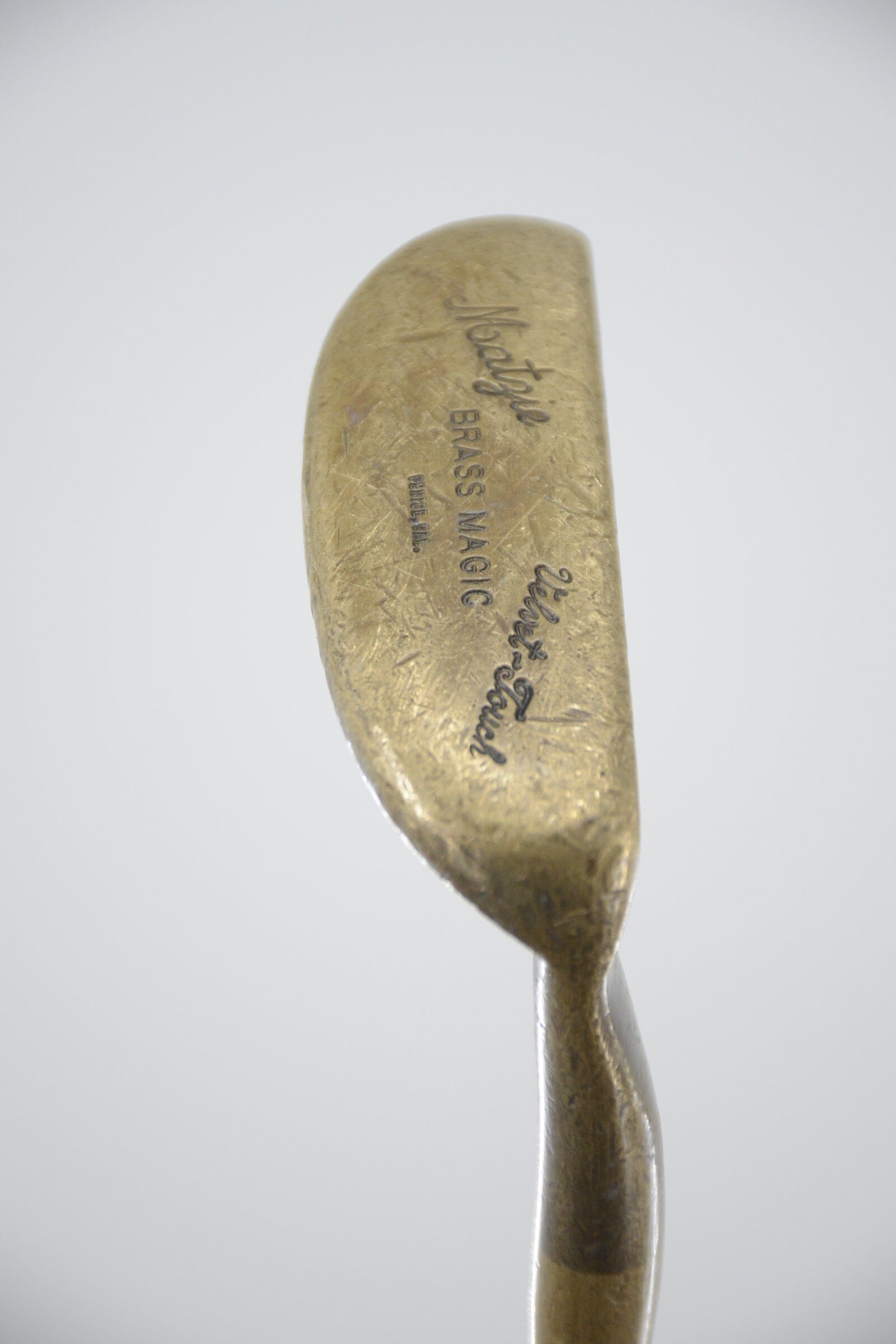 Matzie Brass Magic Putter 35" Golf Clubs GolfRoots