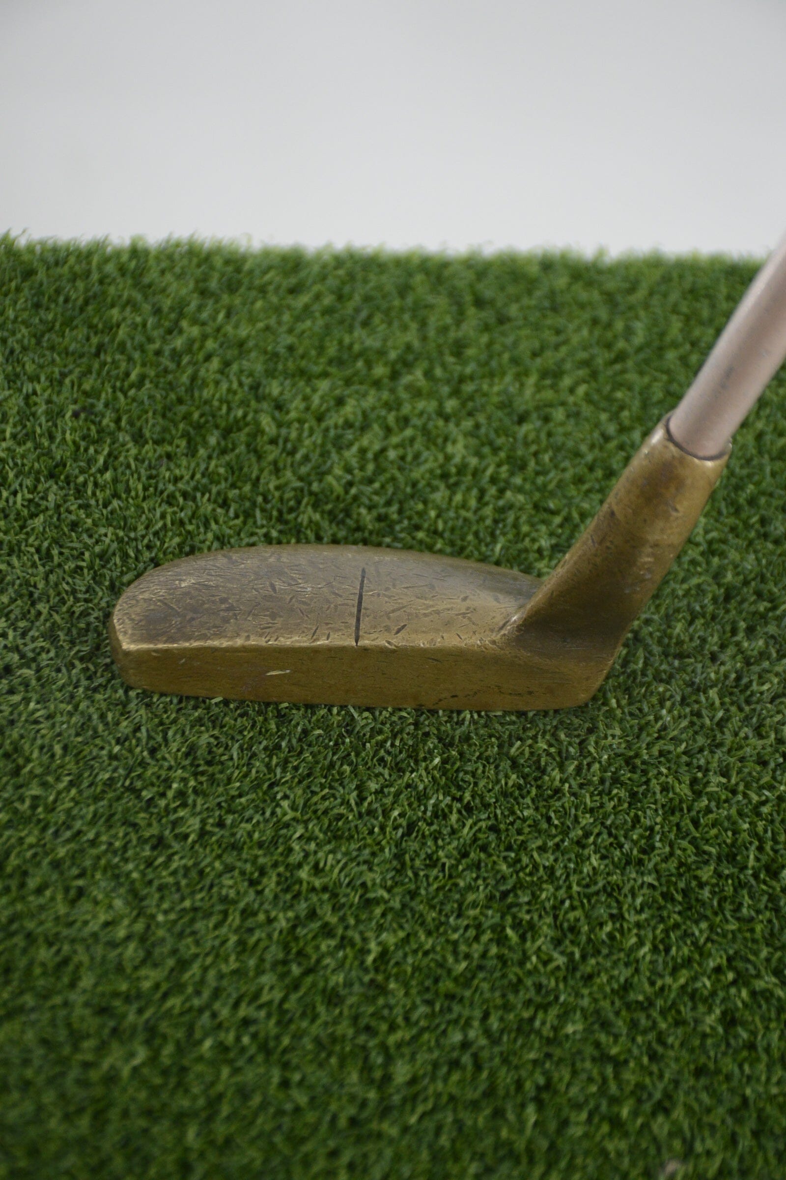 Matzie Brass Magic Putter 35" Golf Clubs GolfRoots