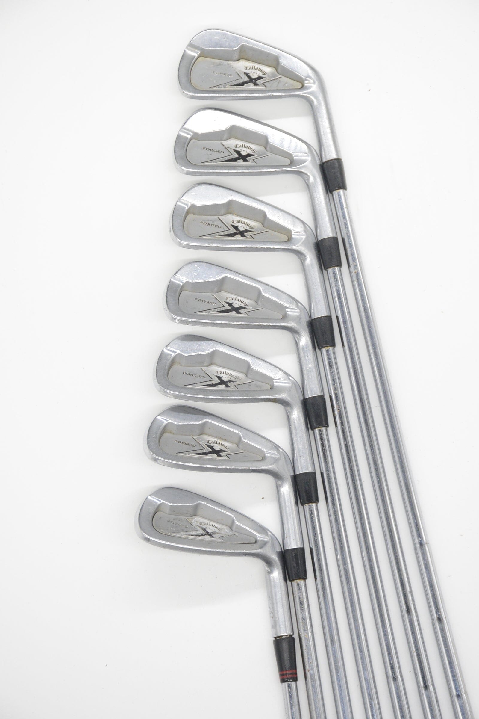Callaway X Forged 4-PW Iron Set S Flex Std Length Golf Clubs GolfRoots