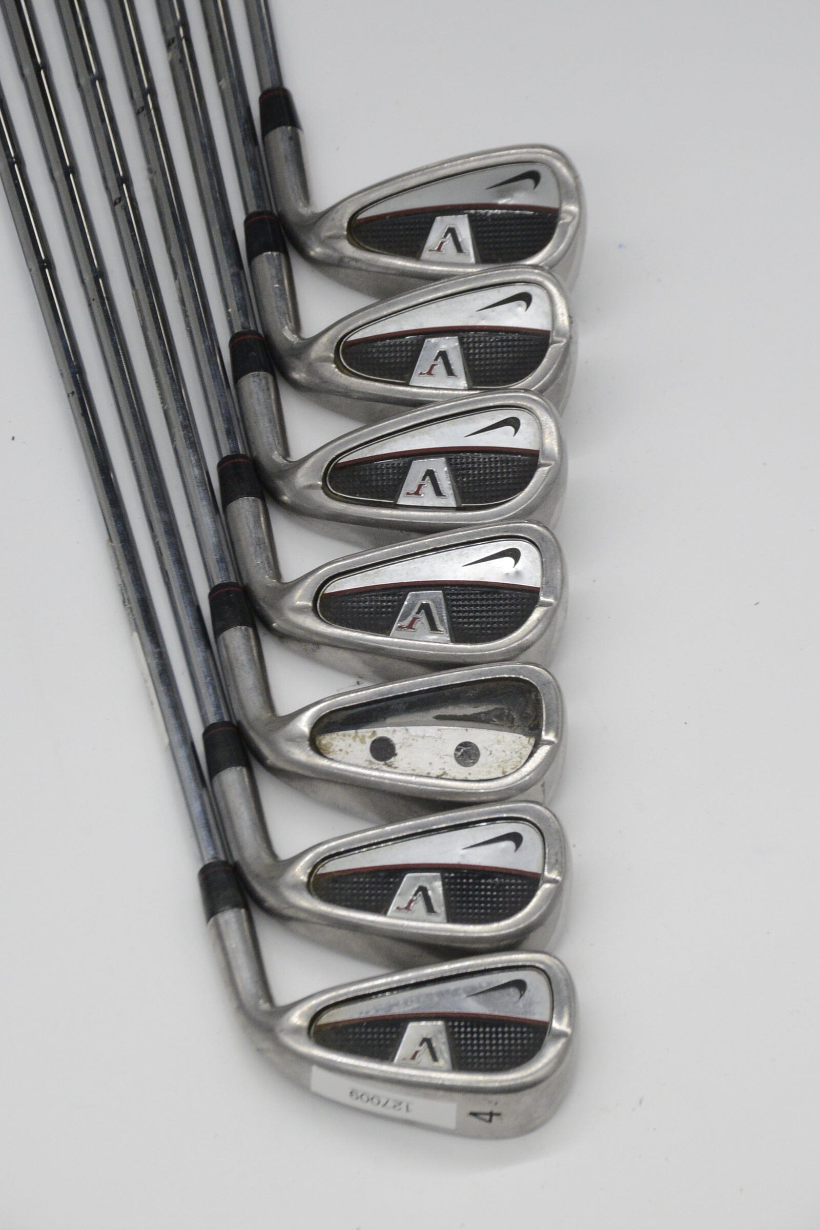 Nike Victory Red Forged Split Cavity 4-7, 9-AW Iron Set S Flex -0.25" Golf Clubs GolfRoots