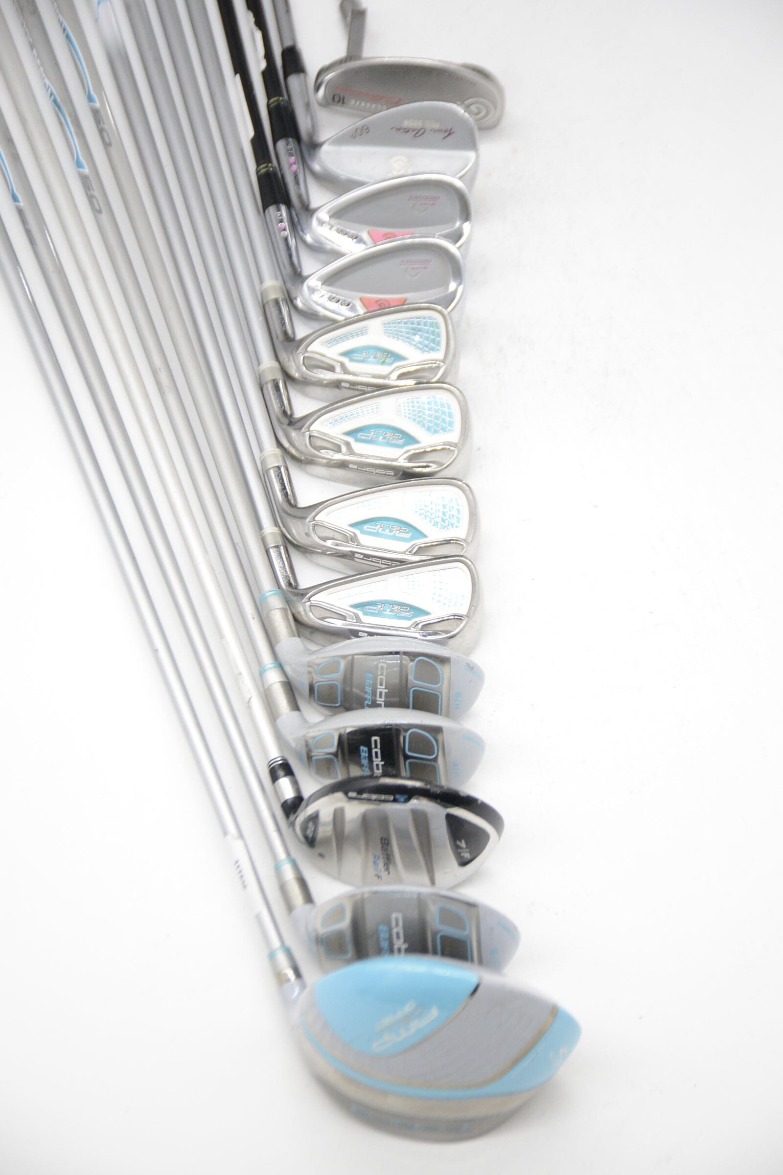 Women's Cobra Amp Cell Blue Mixed Full Set W Flex -0.25" Golf Clubs GolfRoots