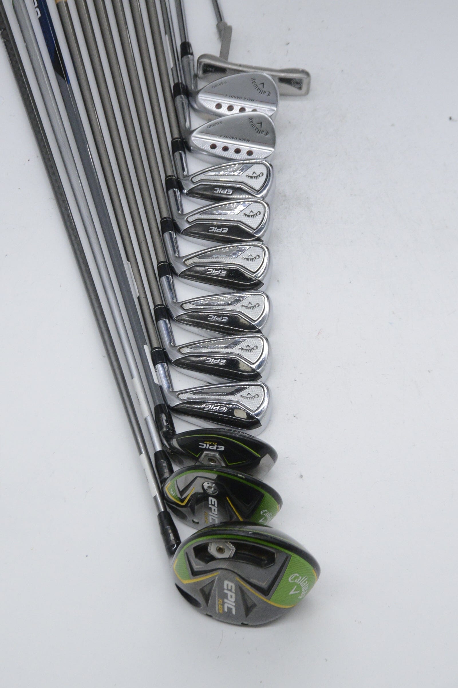 Callaway Epic Forged E19 Mixed Full Set S Flex +0.25" Golf Clubs GolfRoots