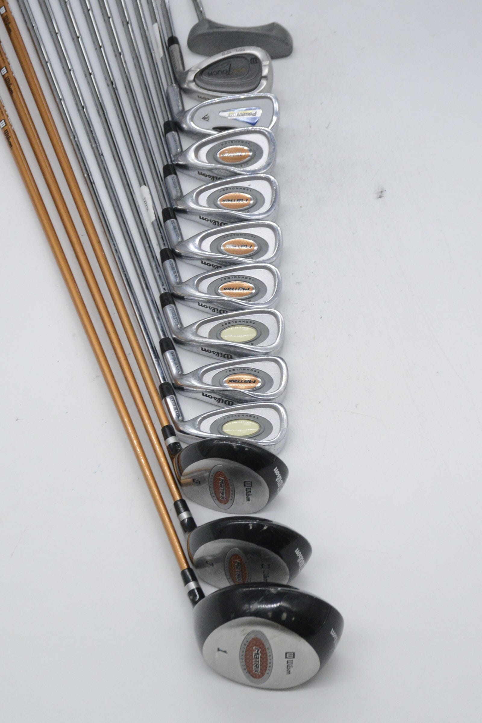 Wilson Matrix Mixed Full Set R Flex -0.25" Golf Clubs GolfRoots