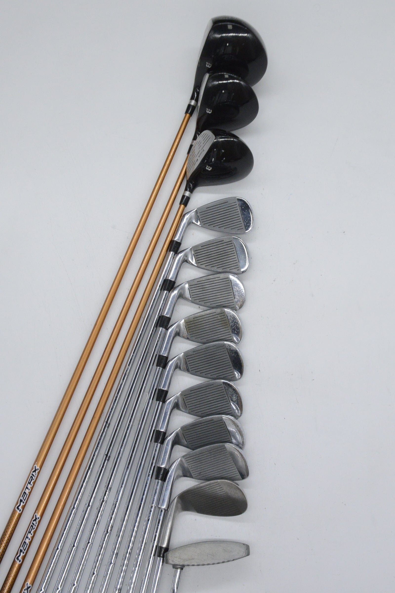 Wilson Matrix Mixed Full Set R Flex -0.25" Golf Clubs GolfRoots