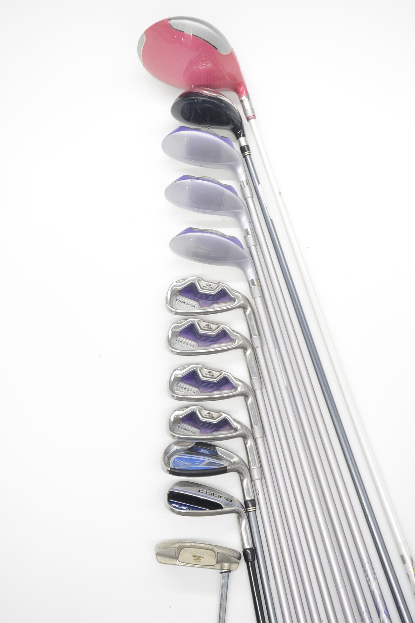 Women's Cobra Baffler XL Combo Mixed Full Set W Flex -0.25" Golf Clubs GolfRoots