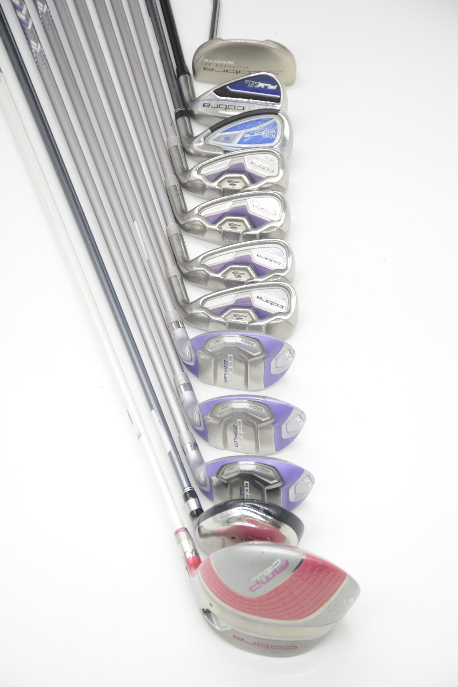Women's Cobra Baffler XL Combo Mixed Full Set W Flex -0.25" Golf Clubs GolfRoots