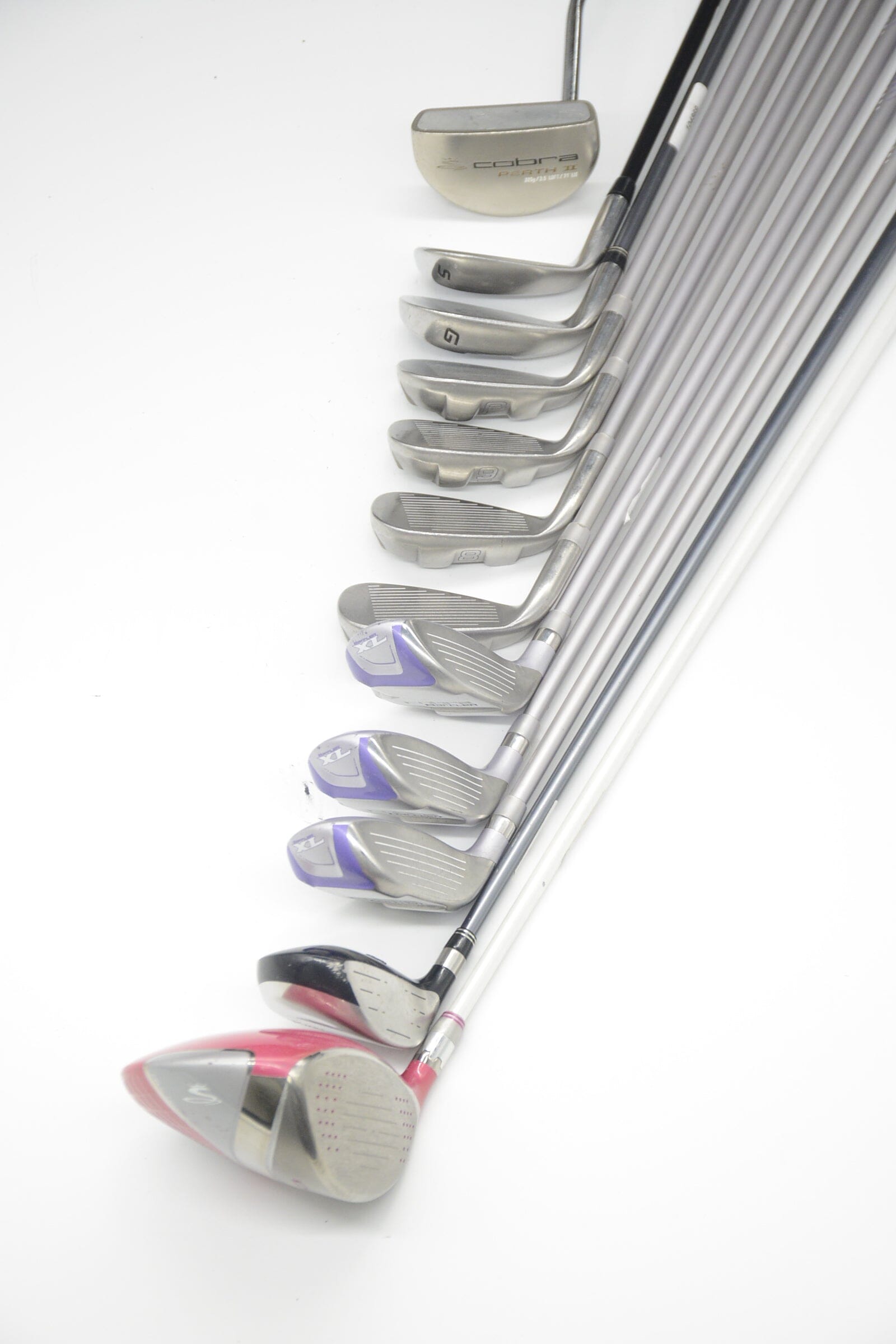 Women's Cobra Baffler XL Combo Mixed Full Set W Flex -0.25" Golf Clubs GolfRoots