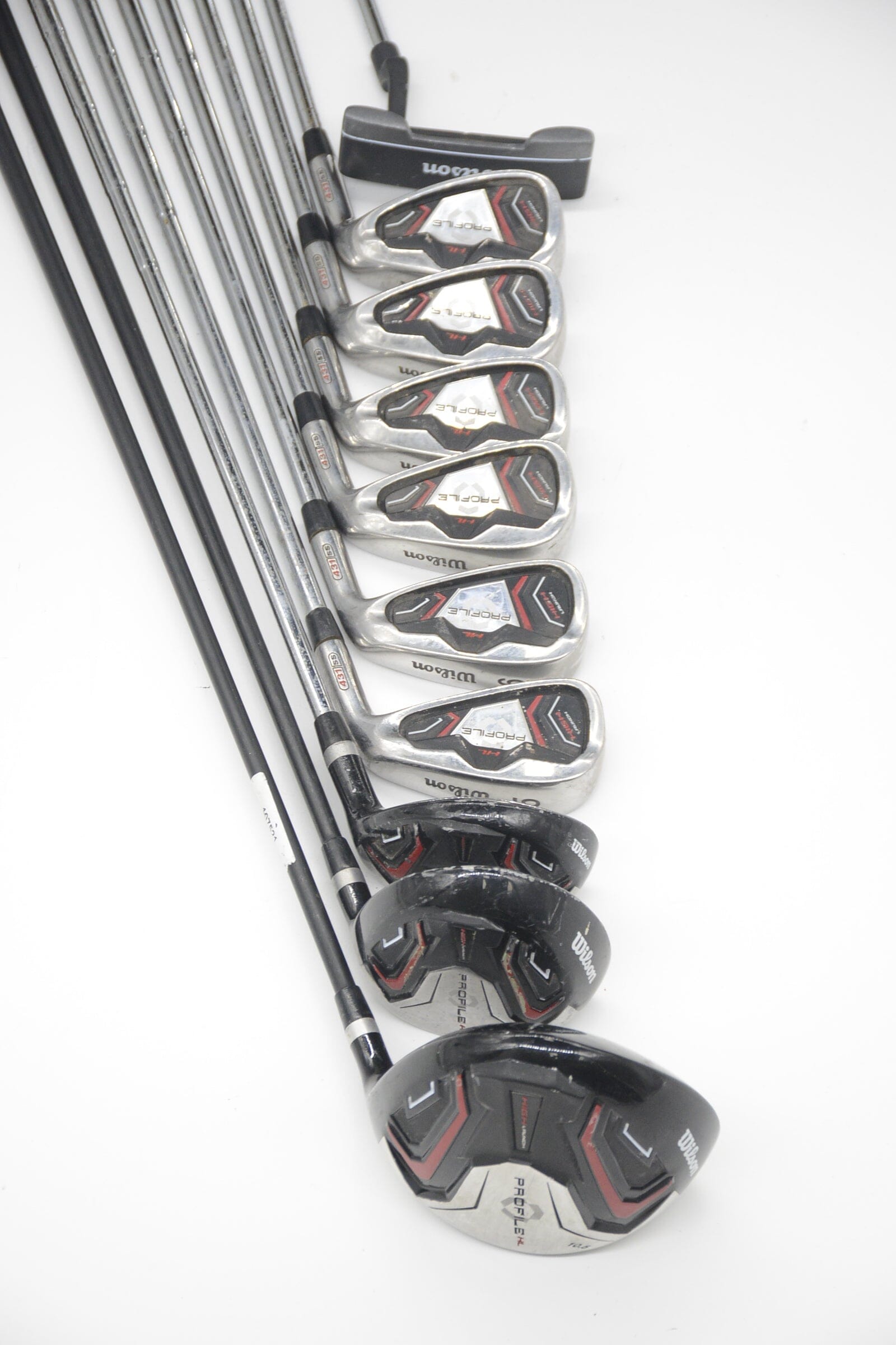 Wilson Profile HL Mixed Full Set Uniflex Std Length Golf Clubs GolfRoots