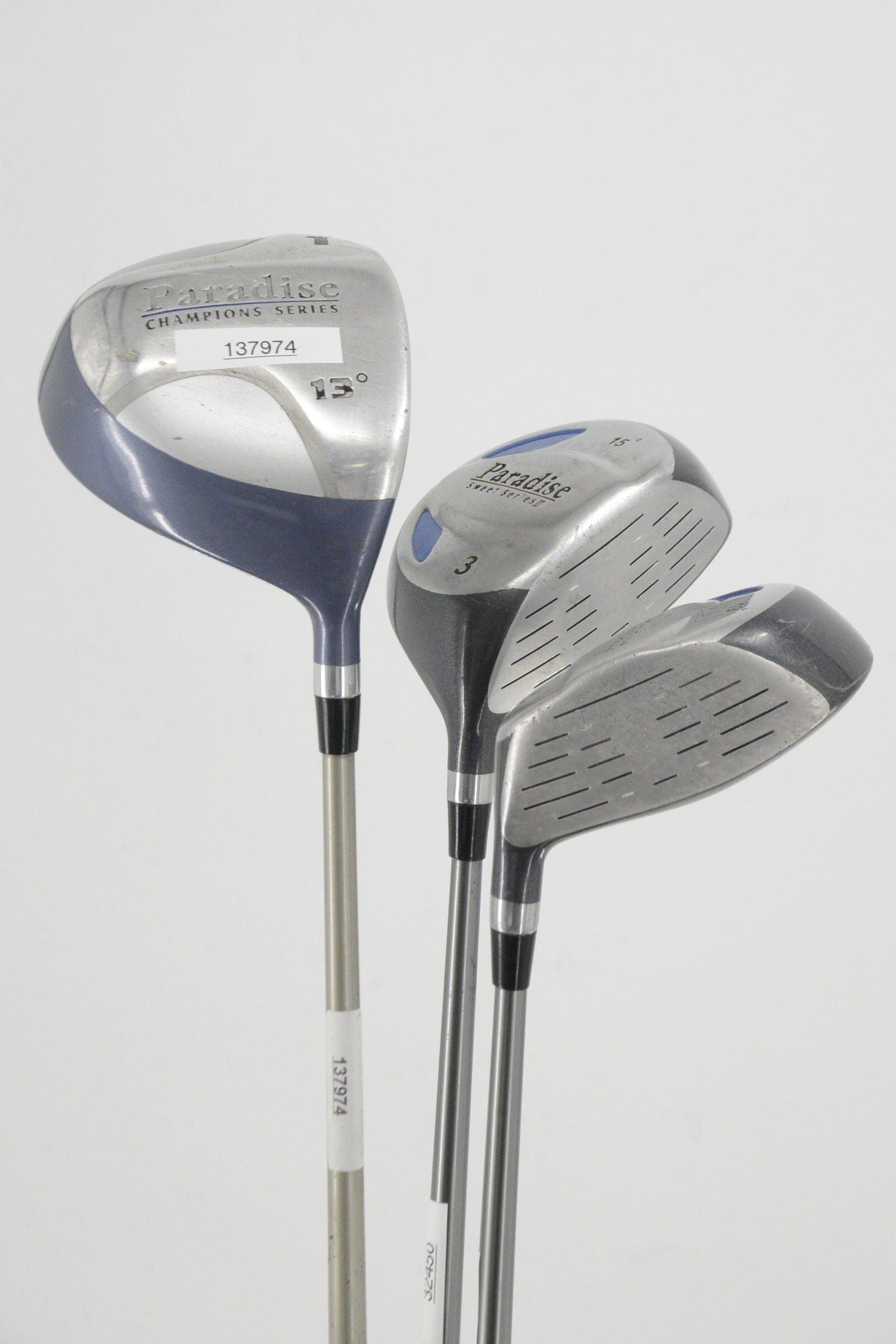 Women's Paradise Sweet Series II D, 3W, 5W Wood Set W Flex Golf Clubs GolfRoots