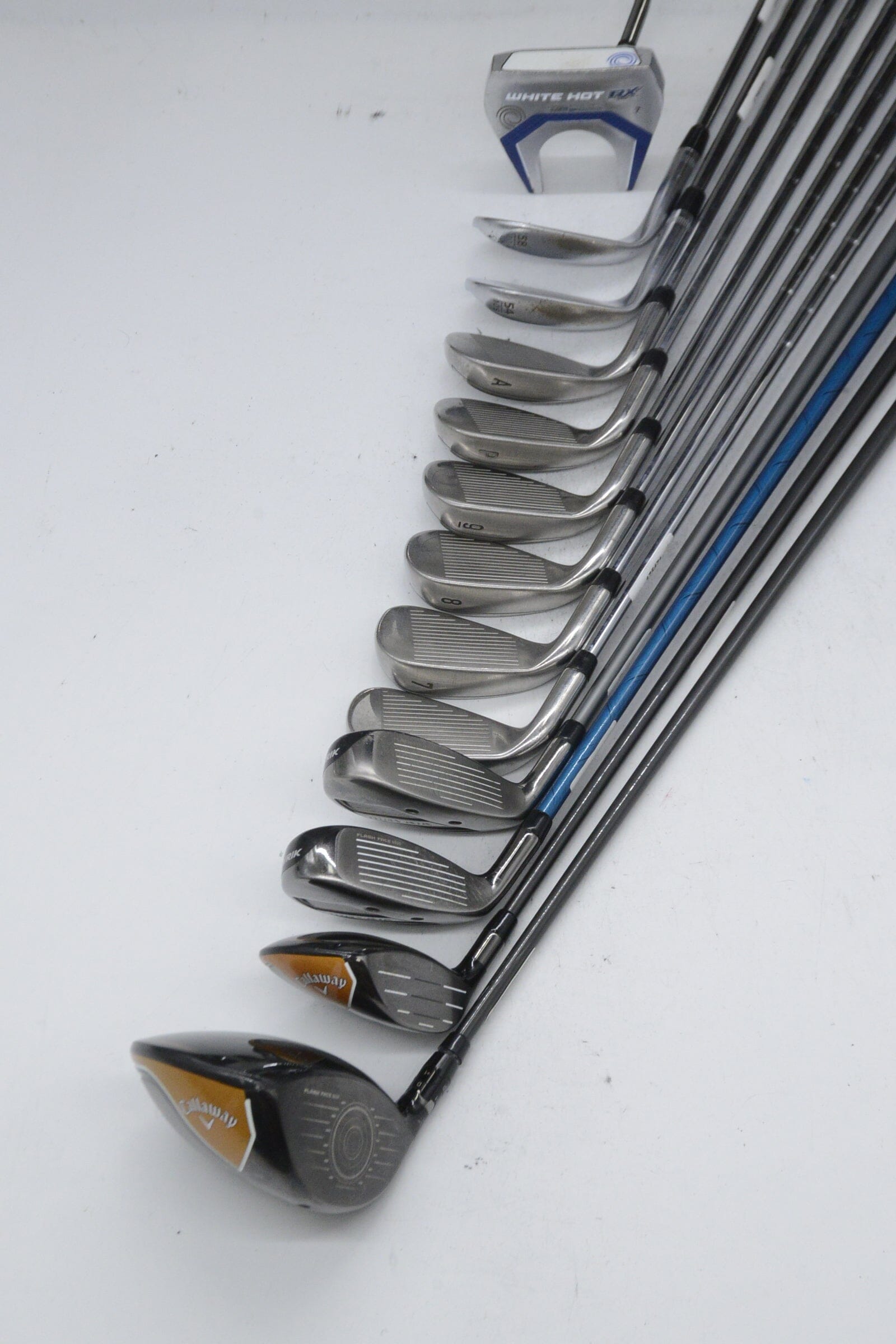 Callaway Mavrik Mixed Full Set S Flex +0.25" Golf Clubs GolfRoots