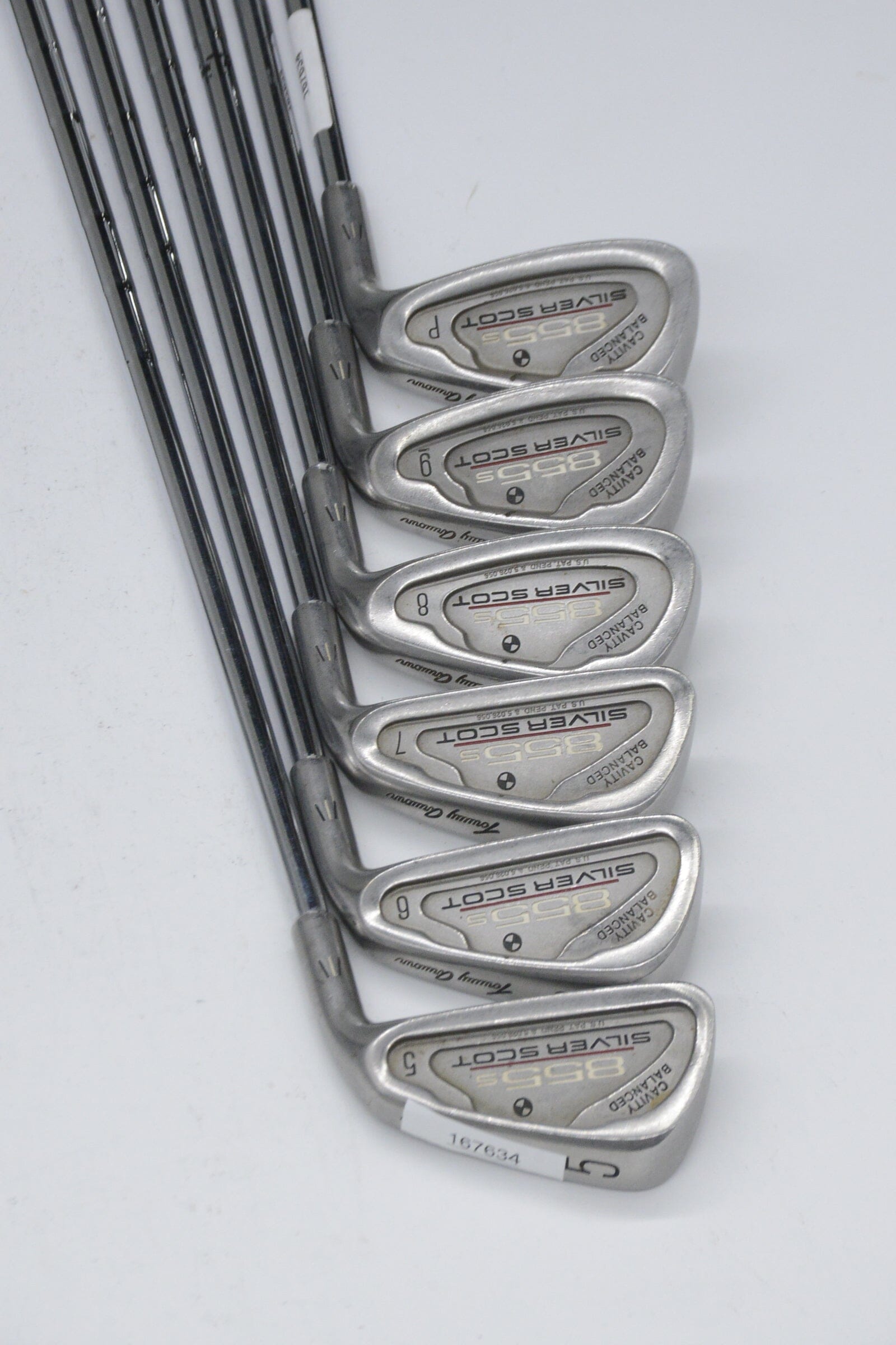Tommy Armour 855S Silver Scot 5-PW Iron Set S Flex Std Length Golf Clubs GolfRoots