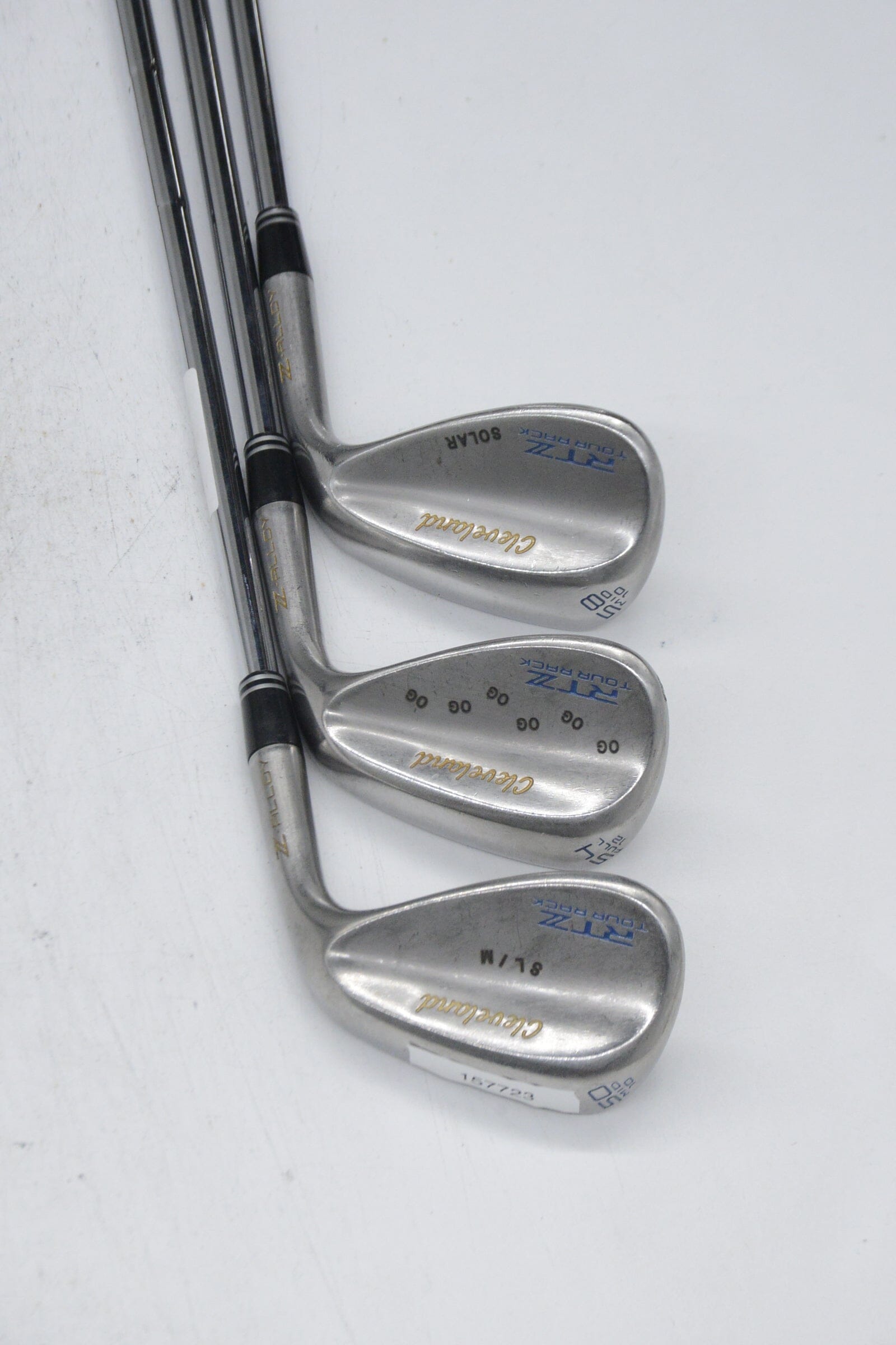 Cleveland RTZ Tour Rack 50, 54, 58 Degree Wedge Set S Flex Golf Clubs GolfRoots