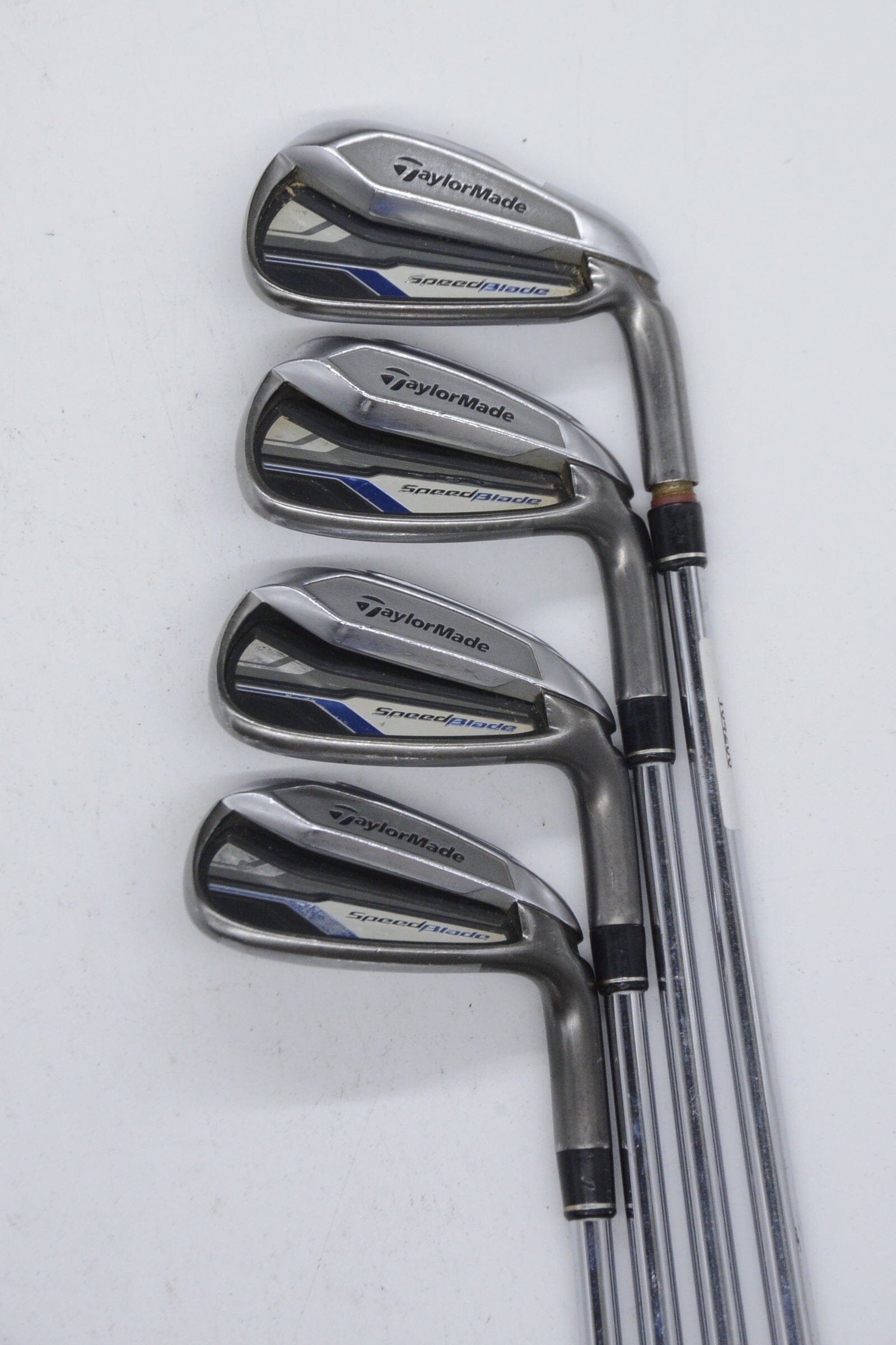 TaylorMade Speedblade 7-PW Iron Set R Flex +0.25" Golf Clubs GolfRoots